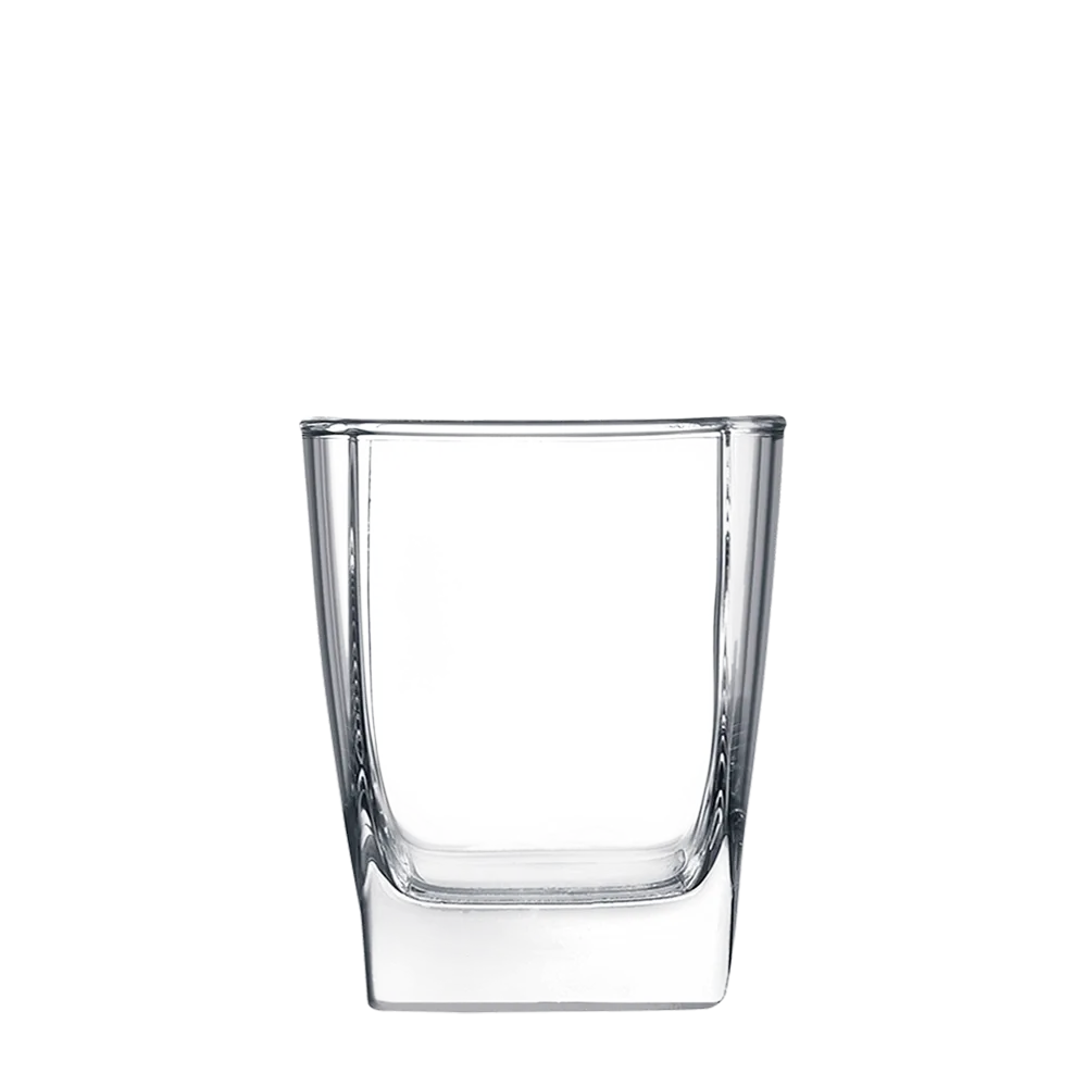 Polar Camel 12 oz Square Double Old Fashioned Glass、mySite、noshort
