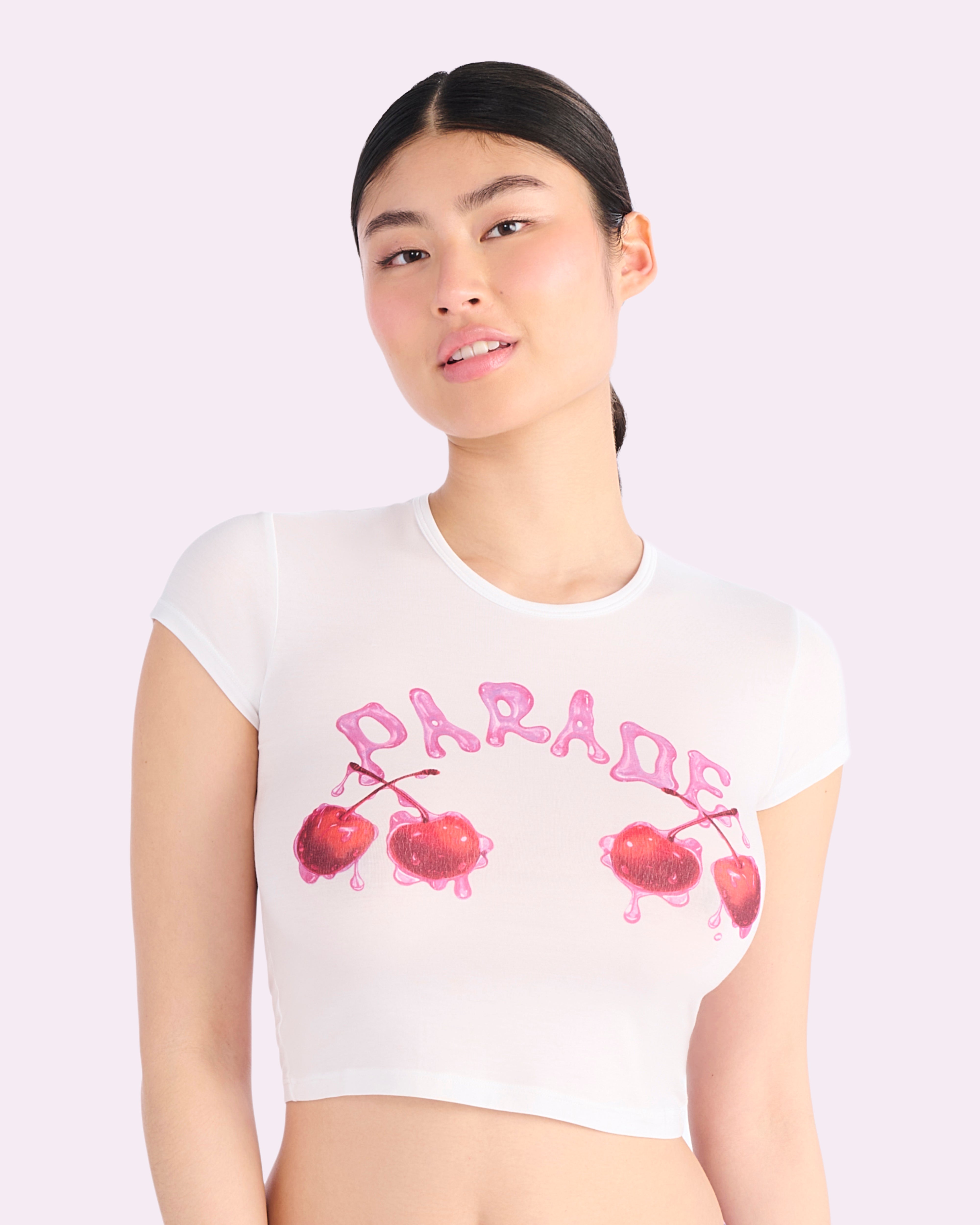 New:Cotton Graphic Baby Tee | New:Cotton (Wet Cherries)、mySite、bengalsvssteelers