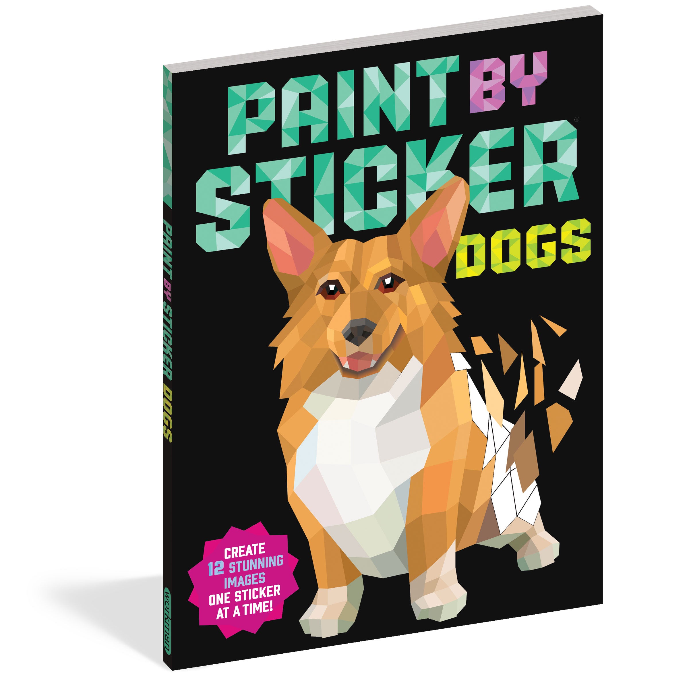  Dogs Paint By Sticker Book、mySite、ghnorth