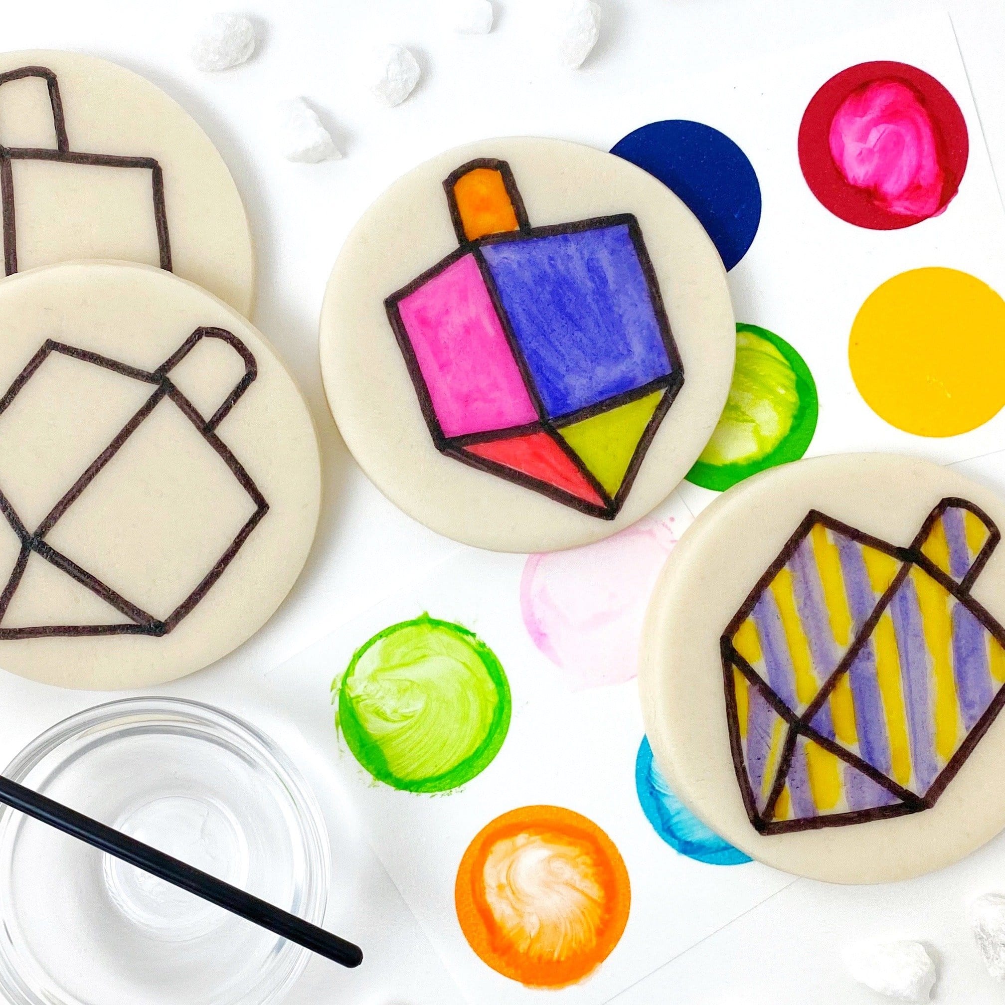 Marzipan Paint-Your-Own Dreidels、mySite、topwebapps