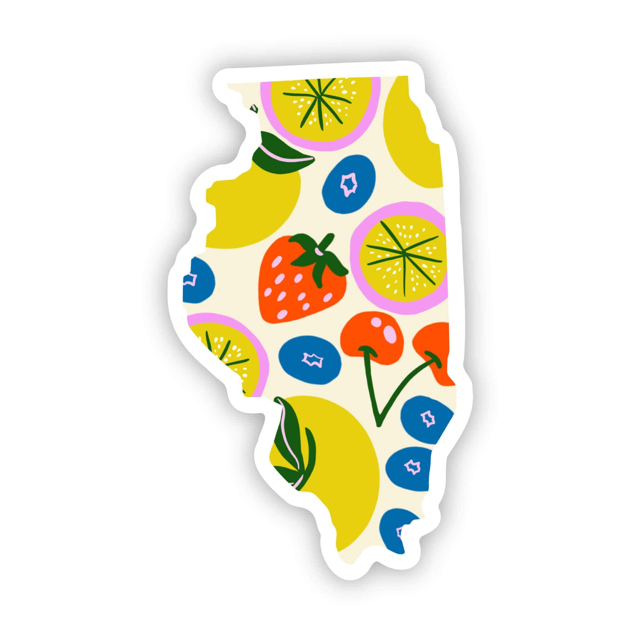  Illinois Sticker - Cute Fruits、mySite、ghnorth