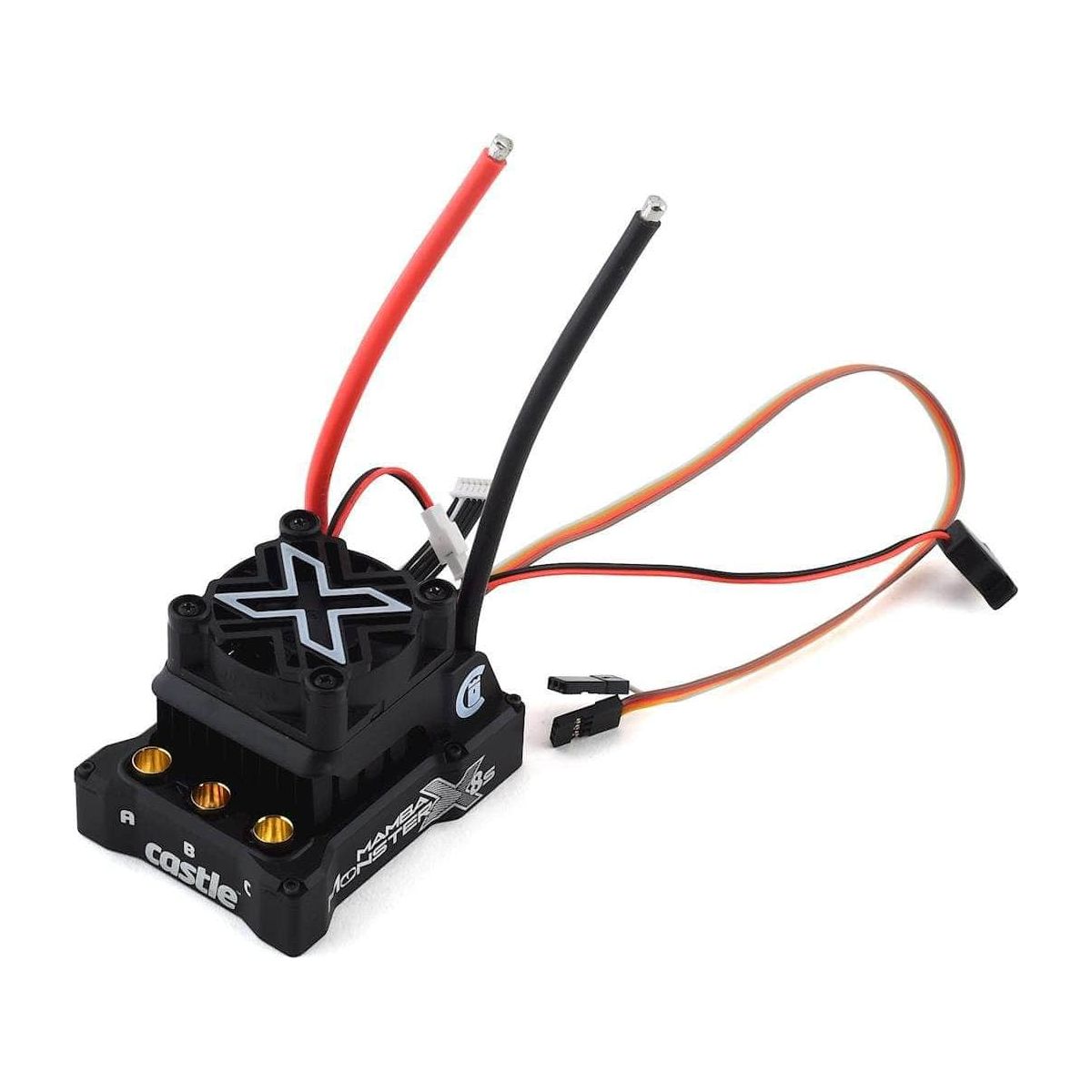  CSE010016502, Castle Creations Mamba Monster X 8S 1/6 ESC/Motor Combo w/1717 Sensored Motor (1650kV)、mySite、merchandisen