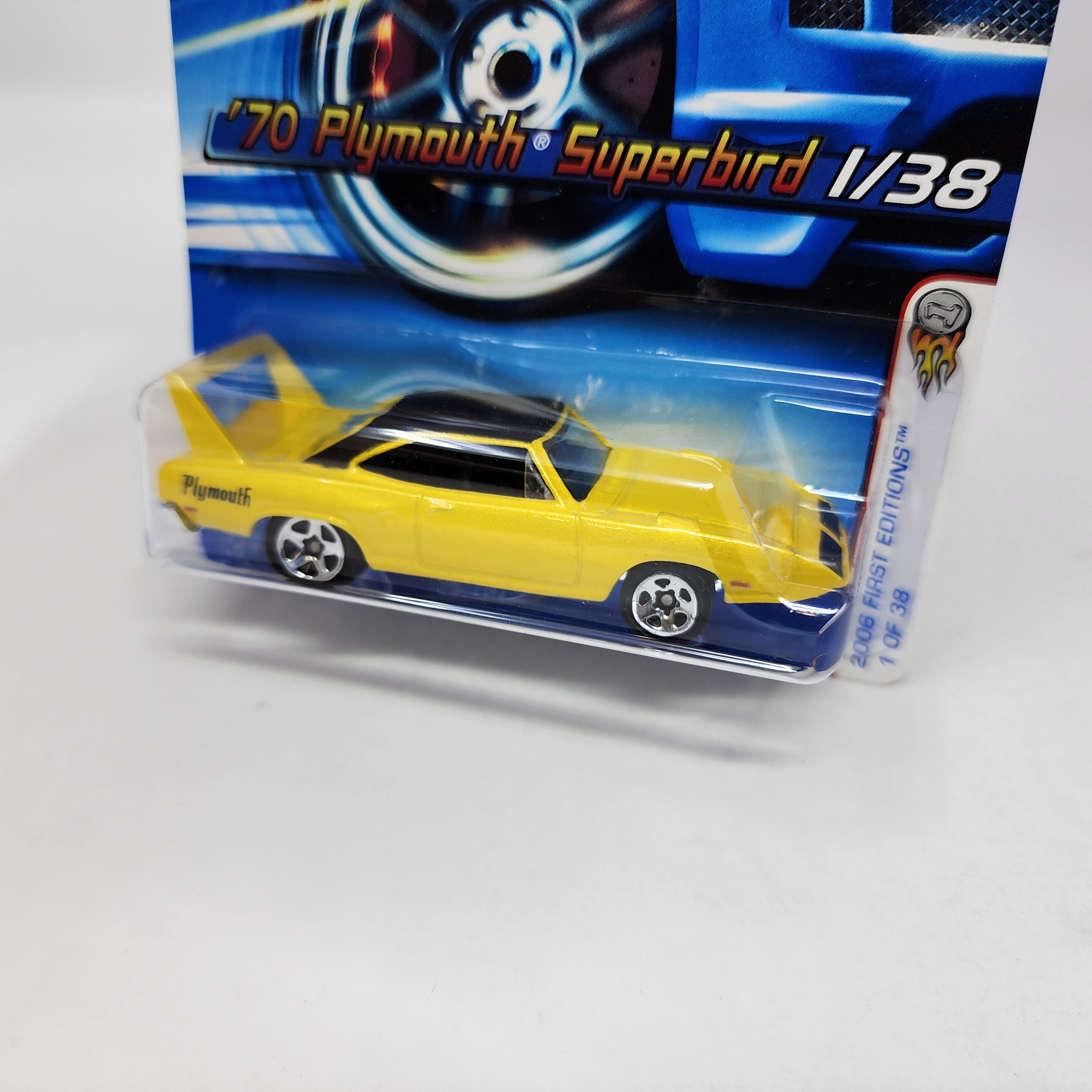 '70 Plymouth Superbird #1 * 5sp Rims Rare * Hot Wheels 2006、mySite、hgirdovlk