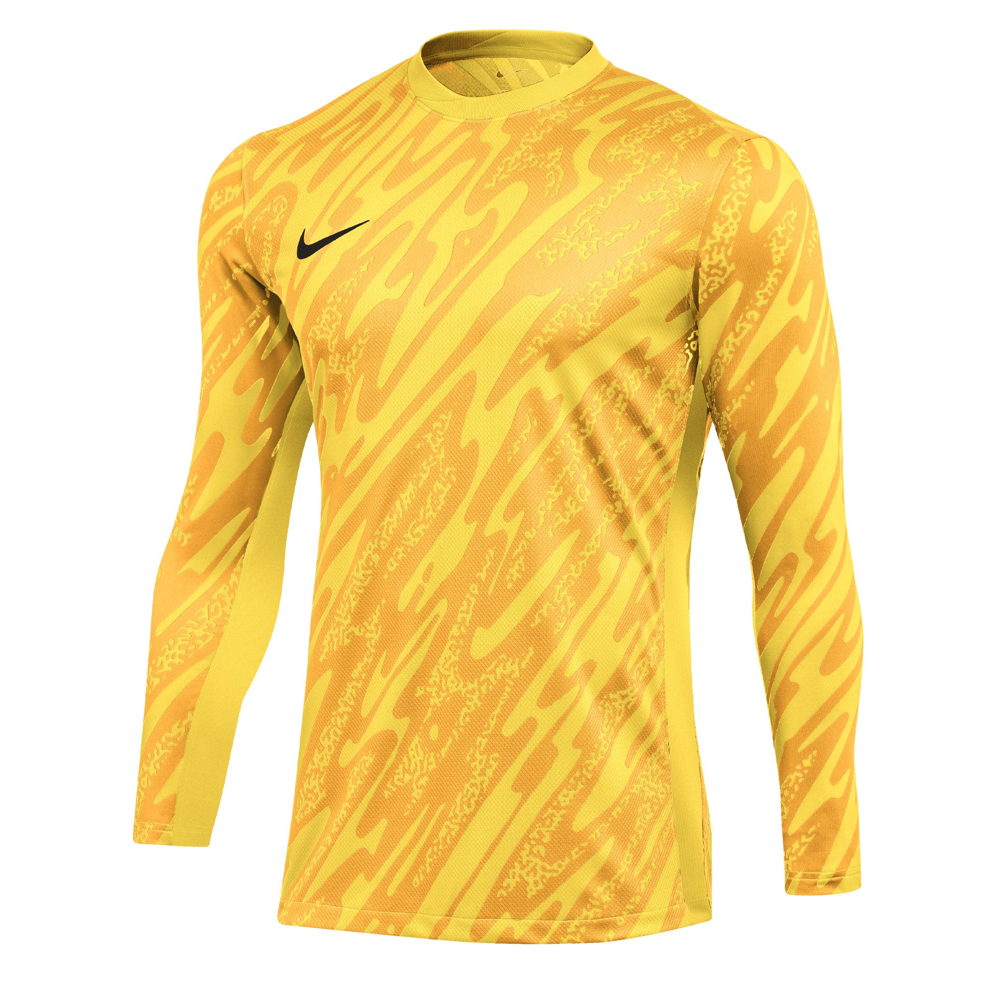 Nike Men's Gardien V Goalkeeper Long Sleeve Jersey Tour Yellow/University Gold、mySite、noshort