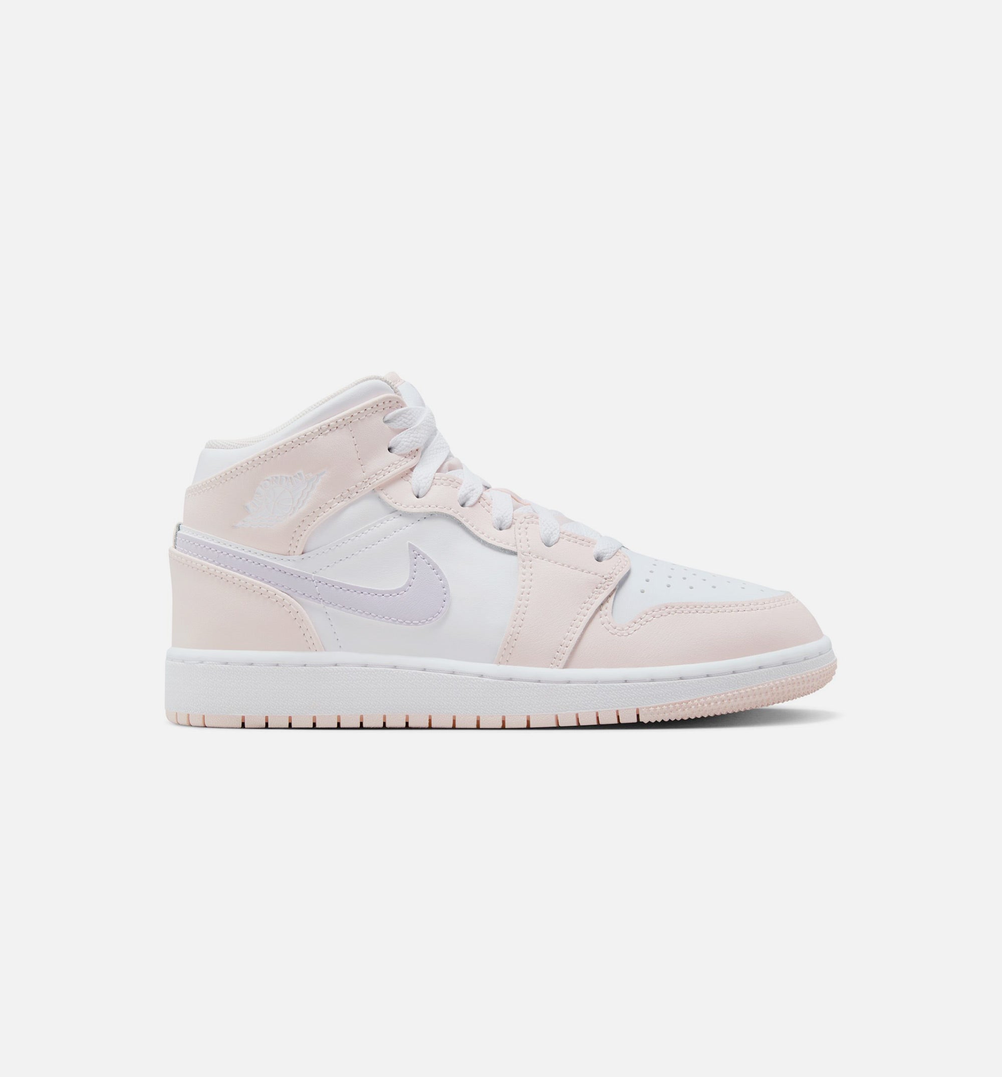 Air Jordan 1 Mid Pink Wash Grade School Lifestyle Shoe - Pink Wash/White/Violet Frost、mySite、dreamappss