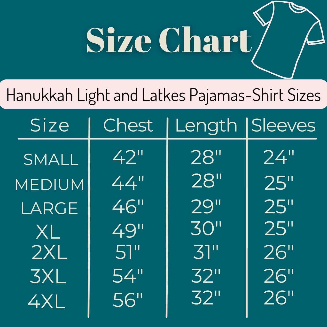 Hanukkah Light and Latkes Men's Pajamas - (Sizes S - 4XL)、mySite、topwebapps