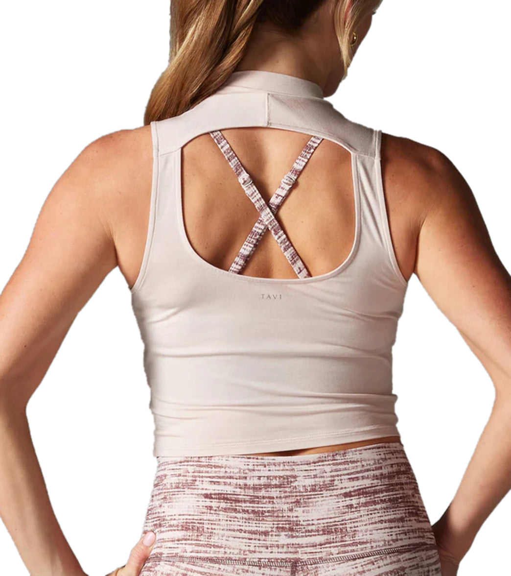 Tavi Mock Neck Tank、mySite、noshort