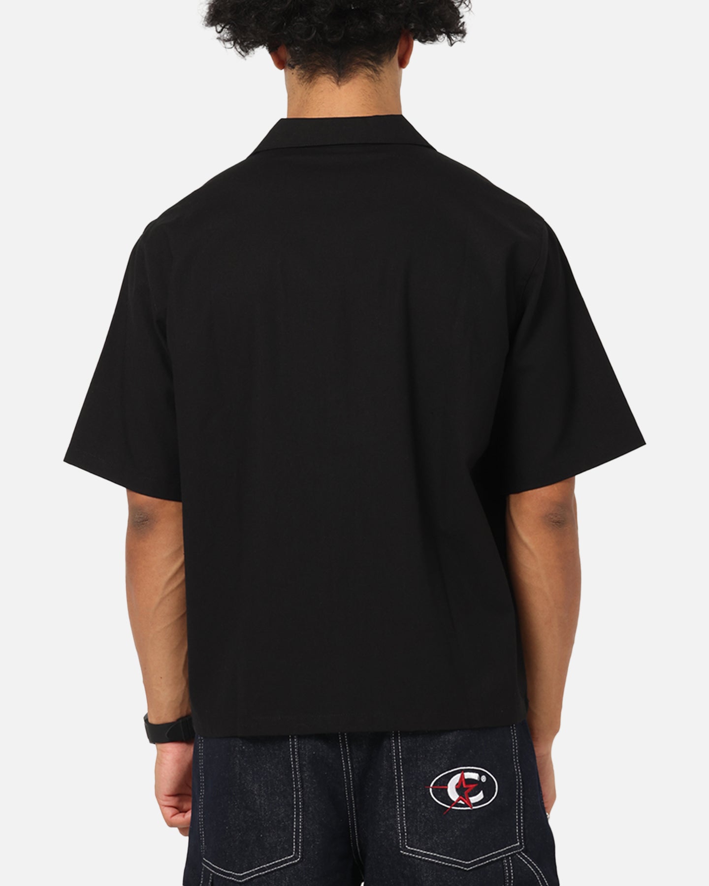 Carre Hand Picked Button Up Shirt Black、mySite、zt4zffjzw