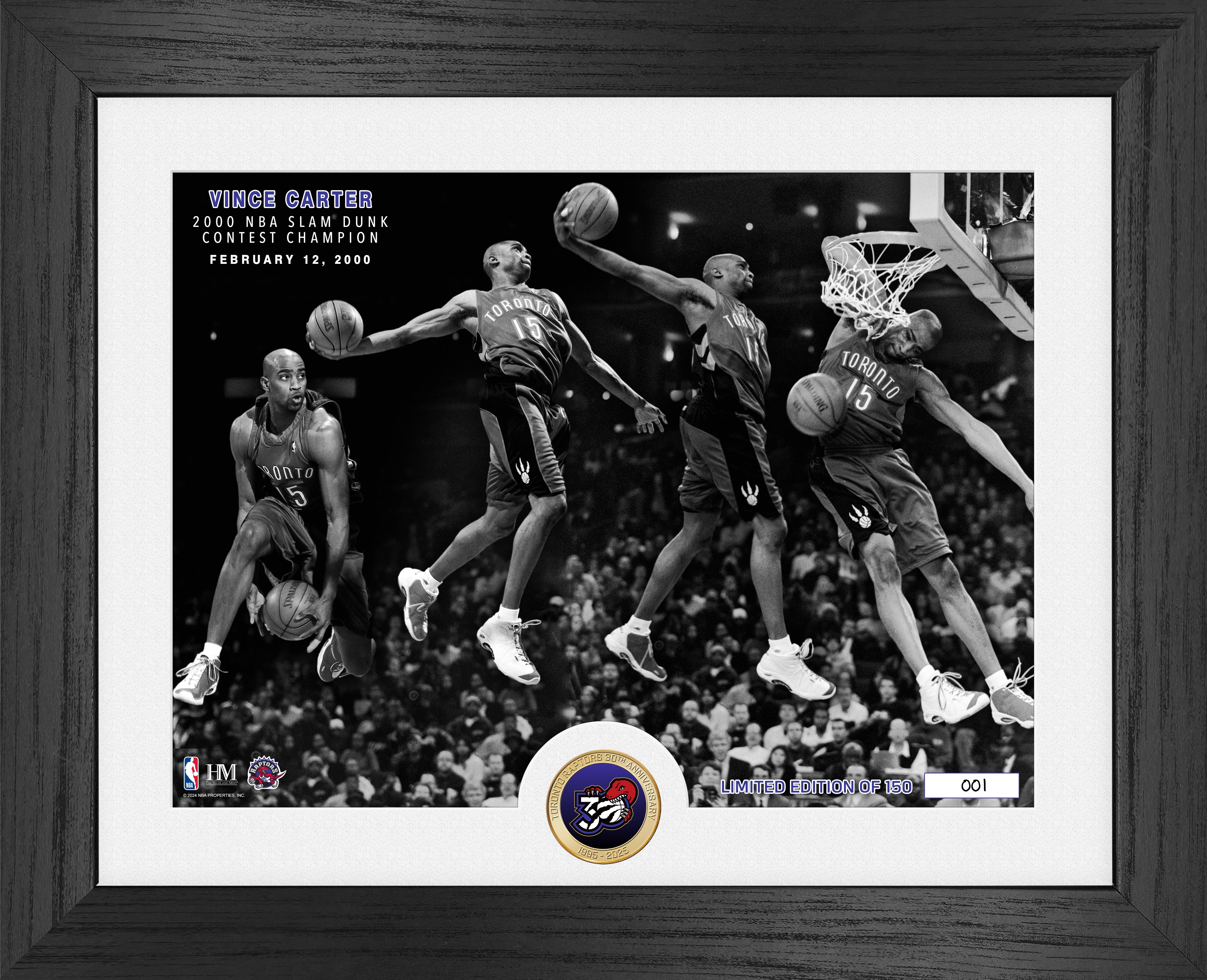 Vince Carter Slam Dunk Champion Frame、mySite、neckold