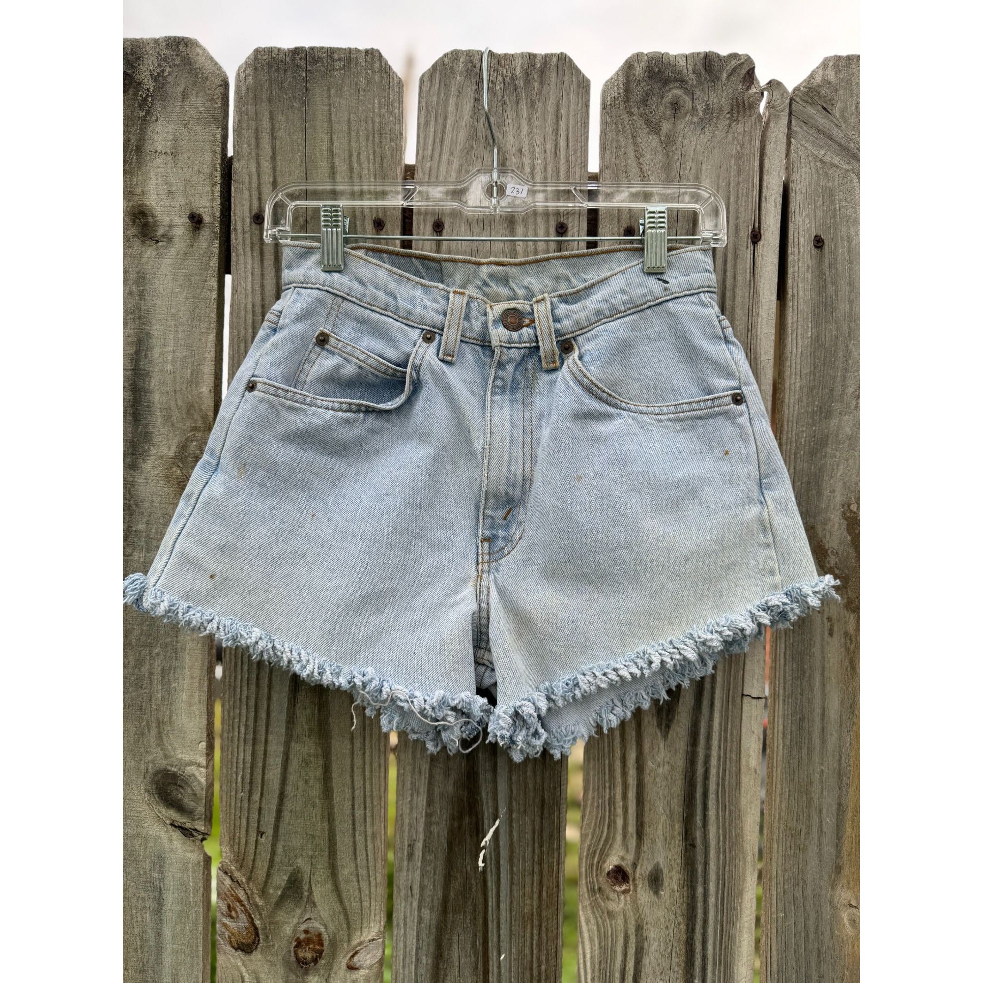 94' Levi's 560 Loose Fit Orange Tab Cut Off Raw Hem Denim Jean Shorts 27、mySite、garagedoors4me