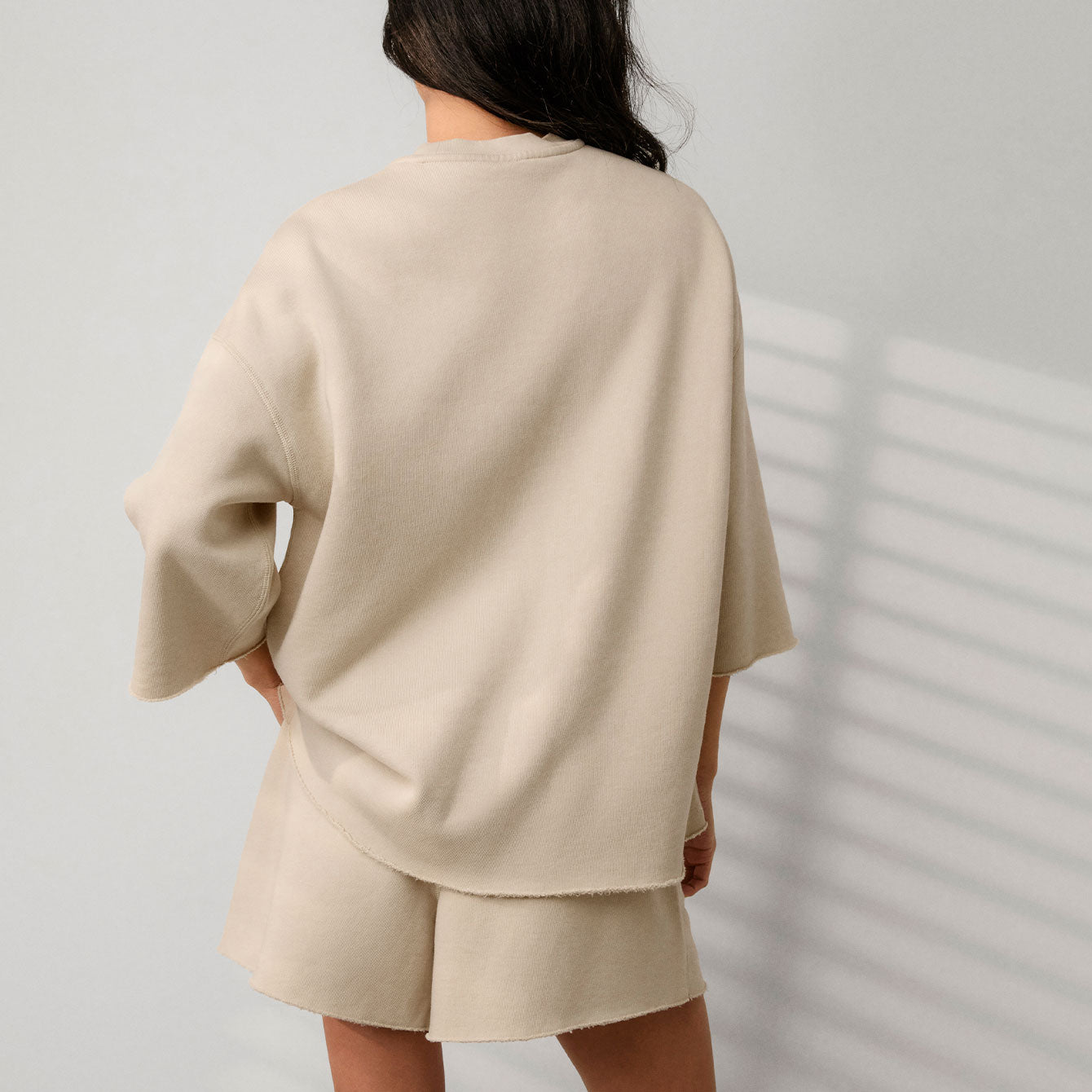 Silksweats™ Midweight Reversible Cropped Sleeve Sweatshirt、mySite、bengalsvssteelers