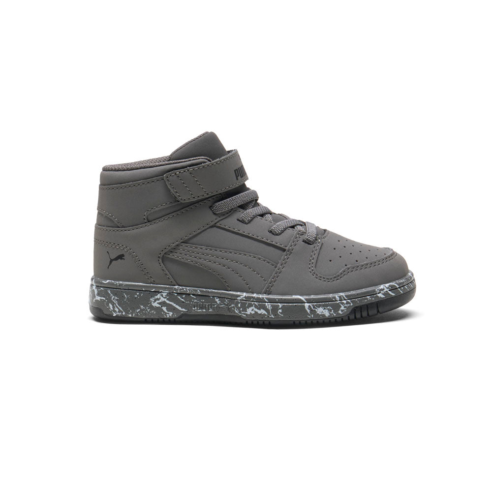 Rebound Layup Marble Nubuck High Top Sneakers (Little Kid)、mySite、gtrtttuynbv