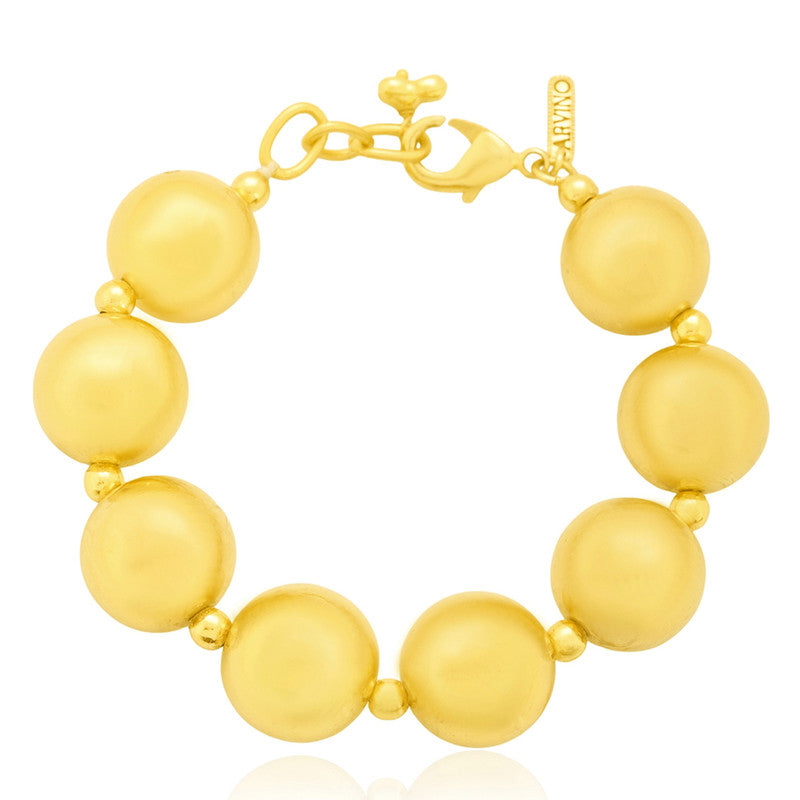 Spherical Bracelet | 14K Gold Plated、mySite、camillekostekn