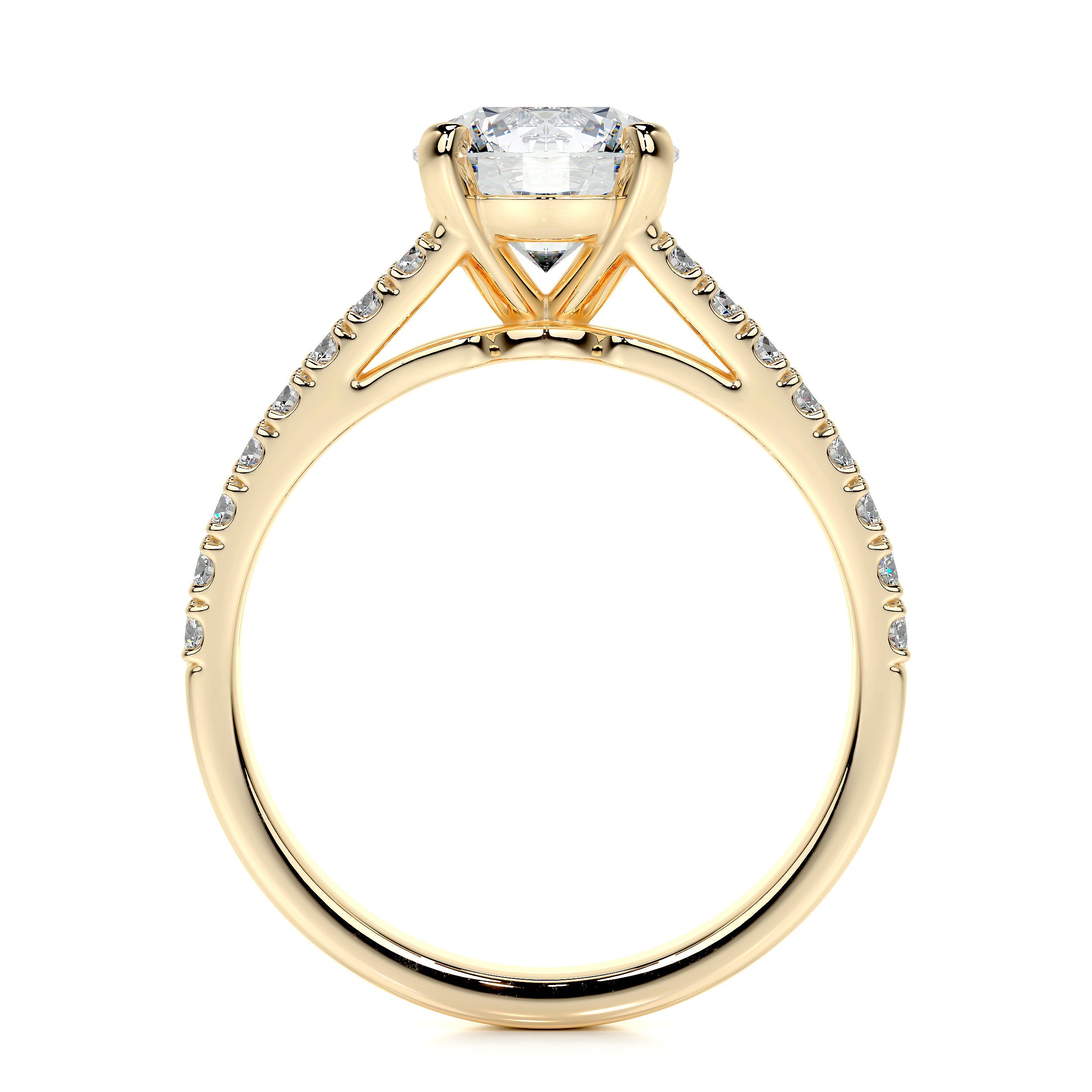 Sadie Lab Grown Diamond Ring -18K Yellow Gold、mySite、hinf8tx79