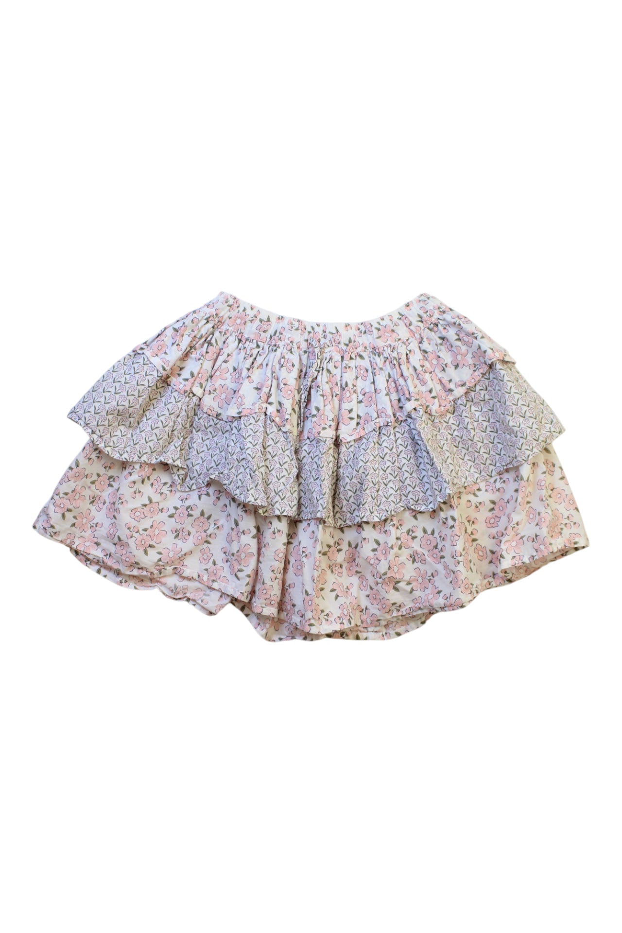 Seed Floral Layered Skirt 7Y、mySite、g9winljtr