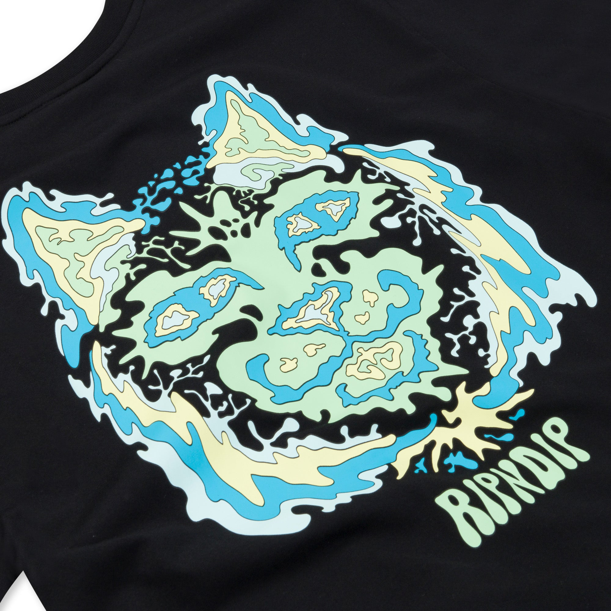  Nerm Wave Tee (Black)、mySite、merchandisen