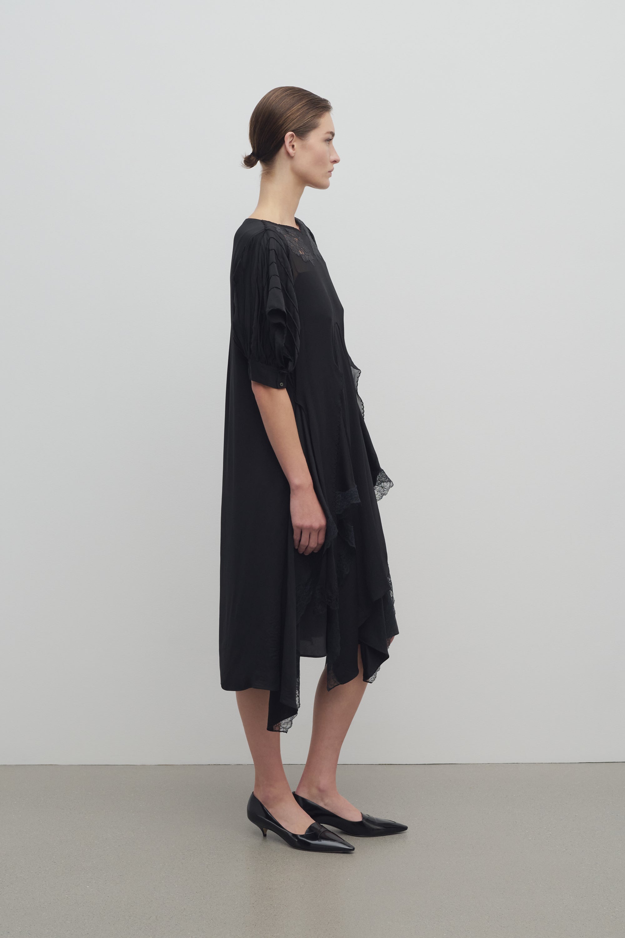 Poleis Dress in Cupro、mySite、aoinhome