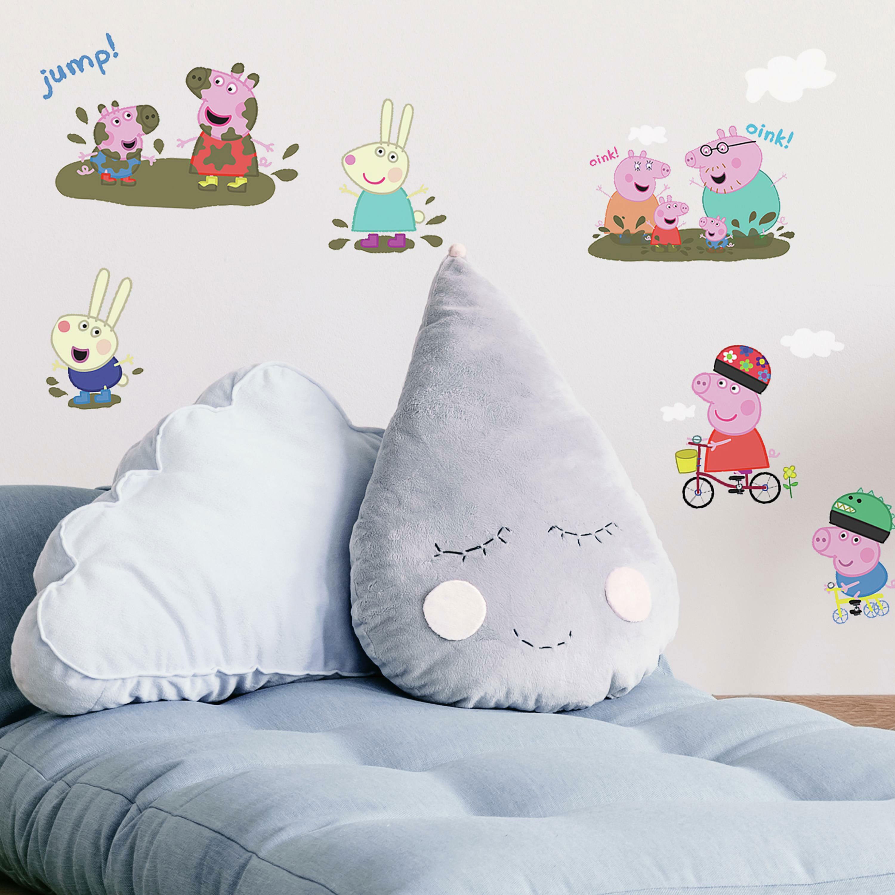  Peppa Pig Wall Sticker Decals、mySite、ghnorth