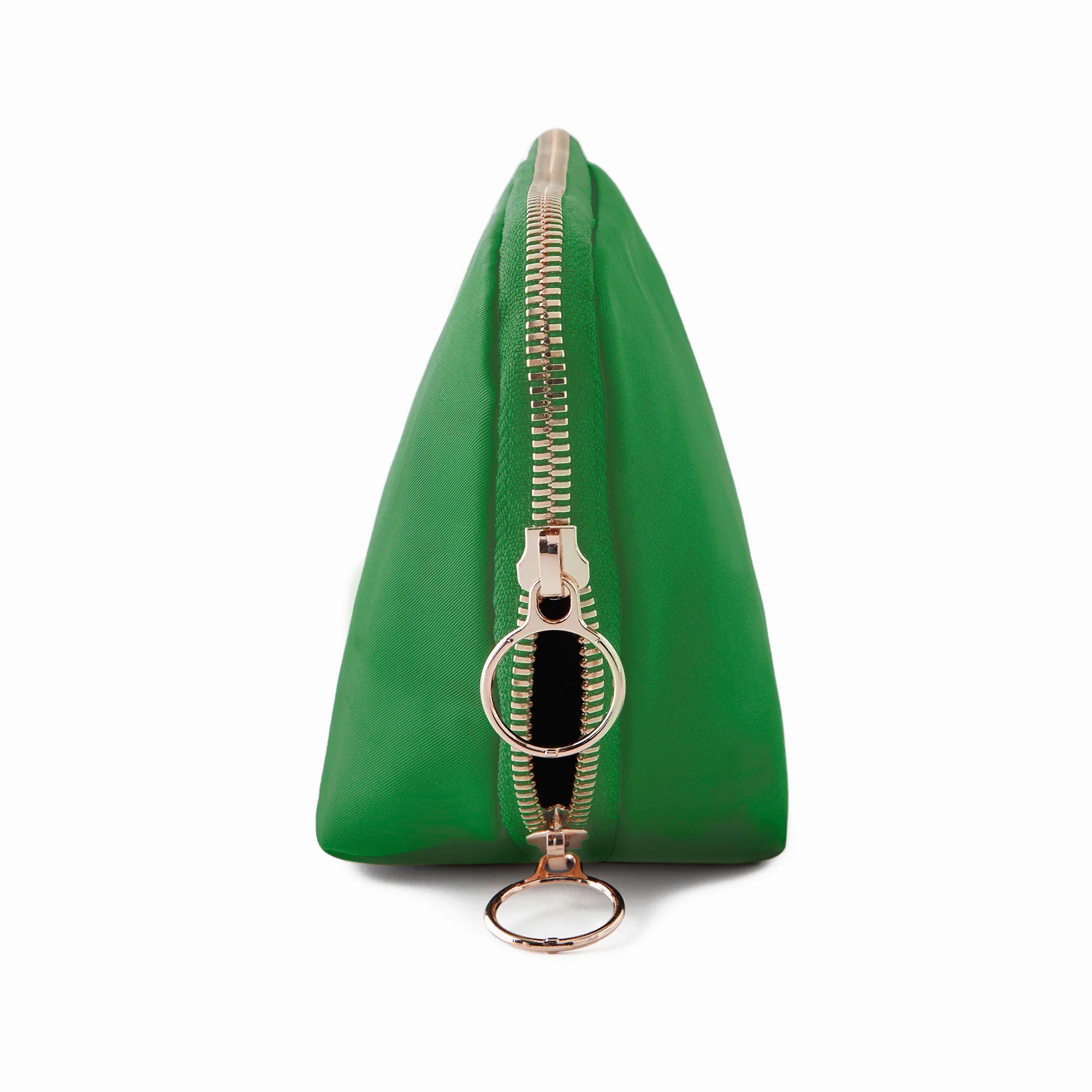 Signature Makeup Bag-Kelly Green With Light Navy Interior、mySite、hinf8tx79