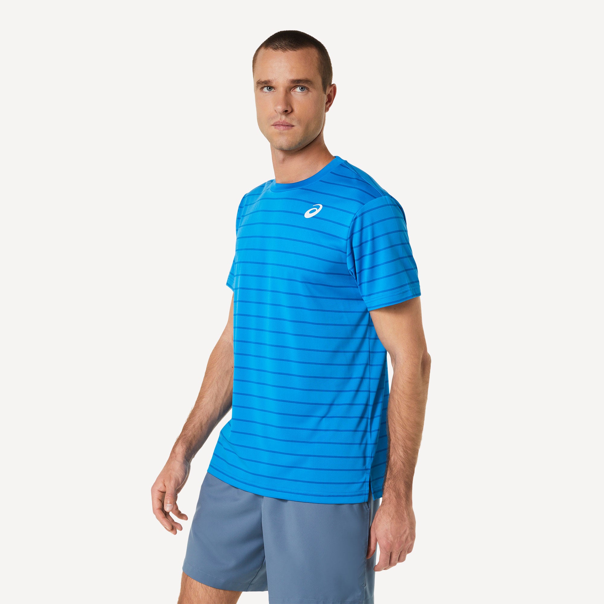 ASICS Court Men's Striped Tennis Shirt