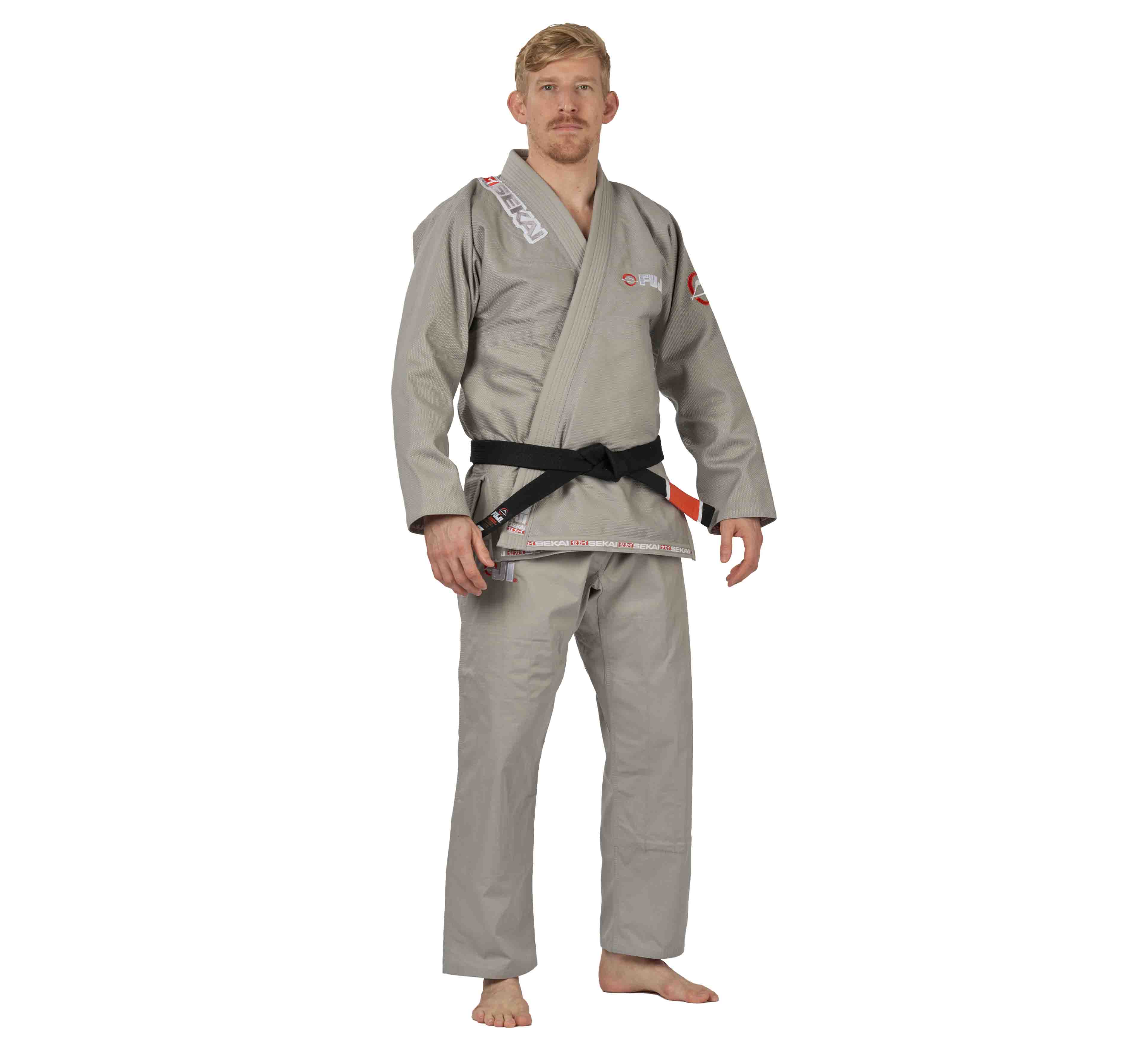 Sekai 2.0 BJJ Gi Grey/Red、mySite、gigharbornorthrealestate