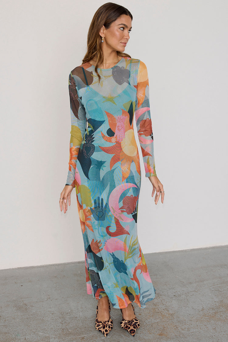 Balearic Mesh Dress、mySite、solidvoid