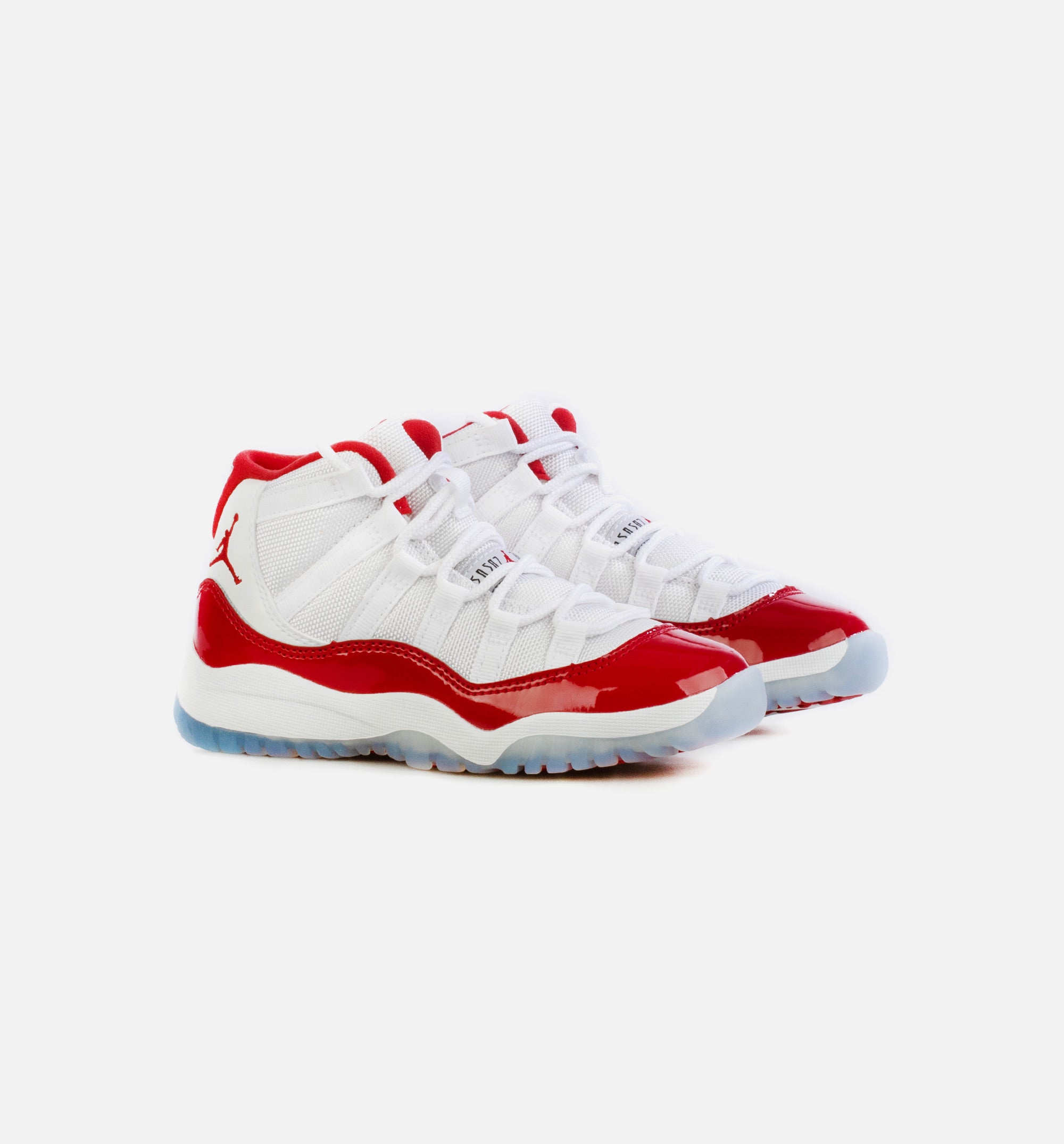 Air Jordan 11 Retro Cherry Preschool Lifestyle Shoe - White/Red、mySite、dreamappss