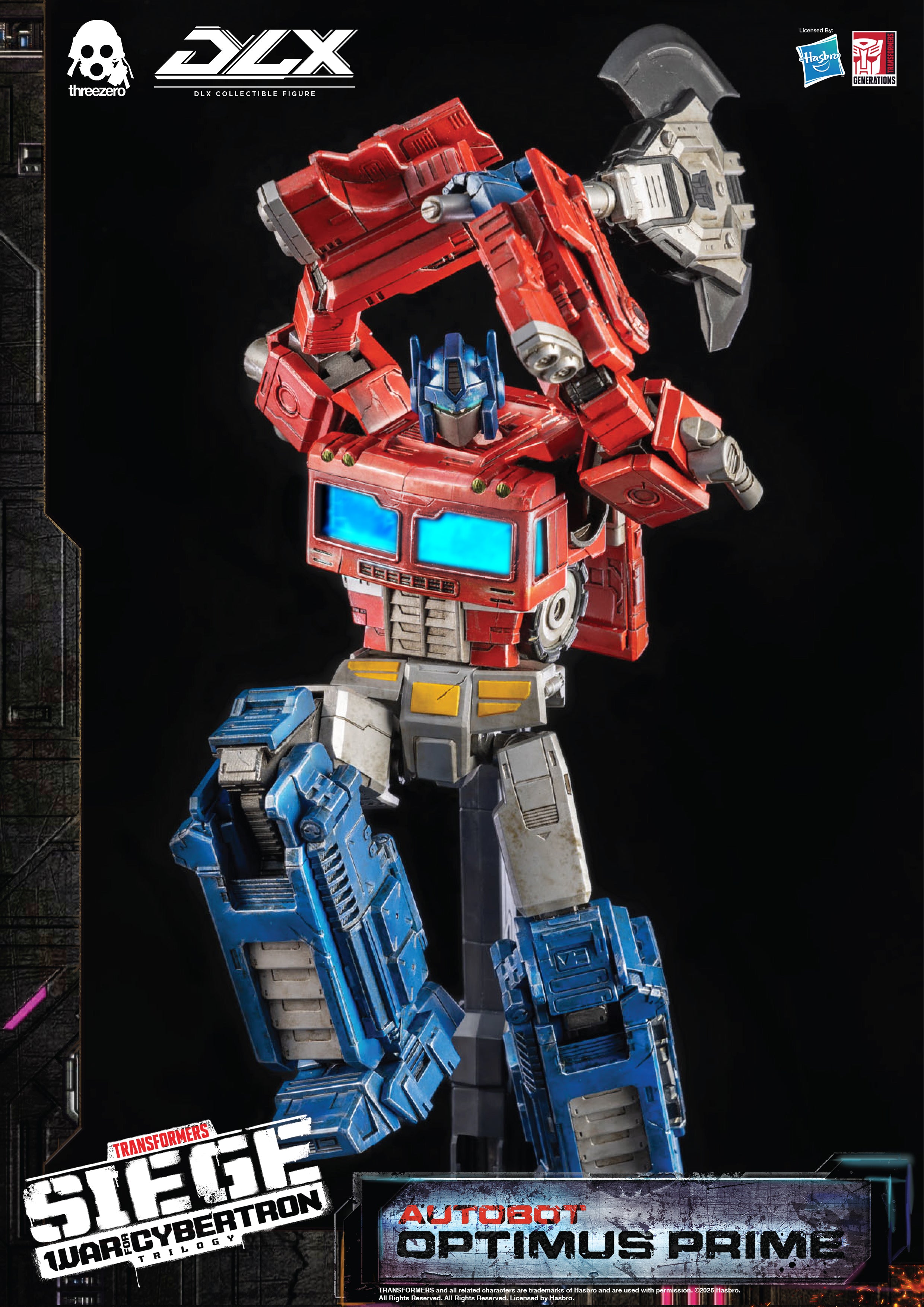 Threezero Transformers: War for Cybertron Trilogy DLX Optimus Prime、mySite、hgirdovlk