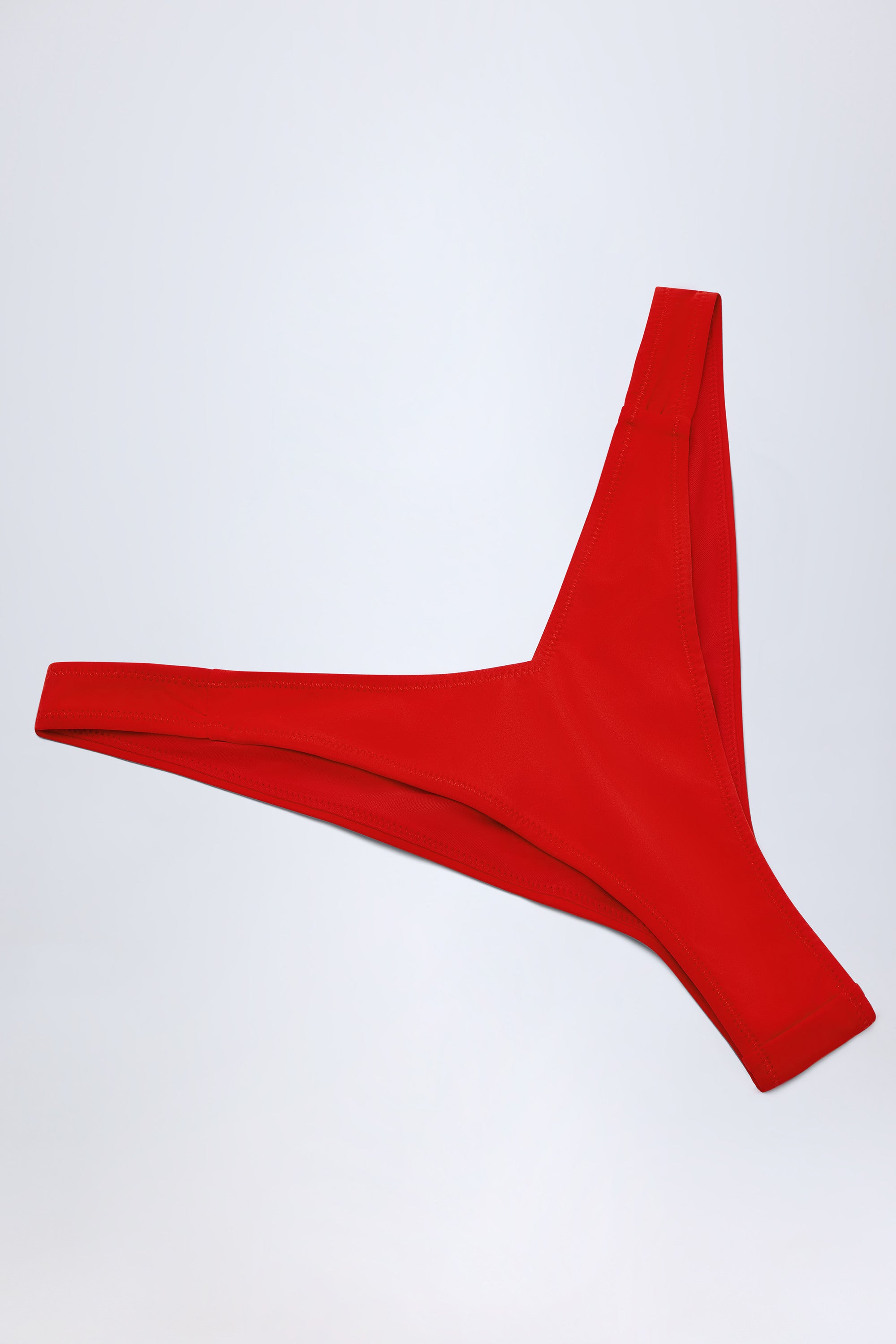  Ruched Cheeky Bikini Bottoms in Fiery Red、mySite、sugarbowlscore