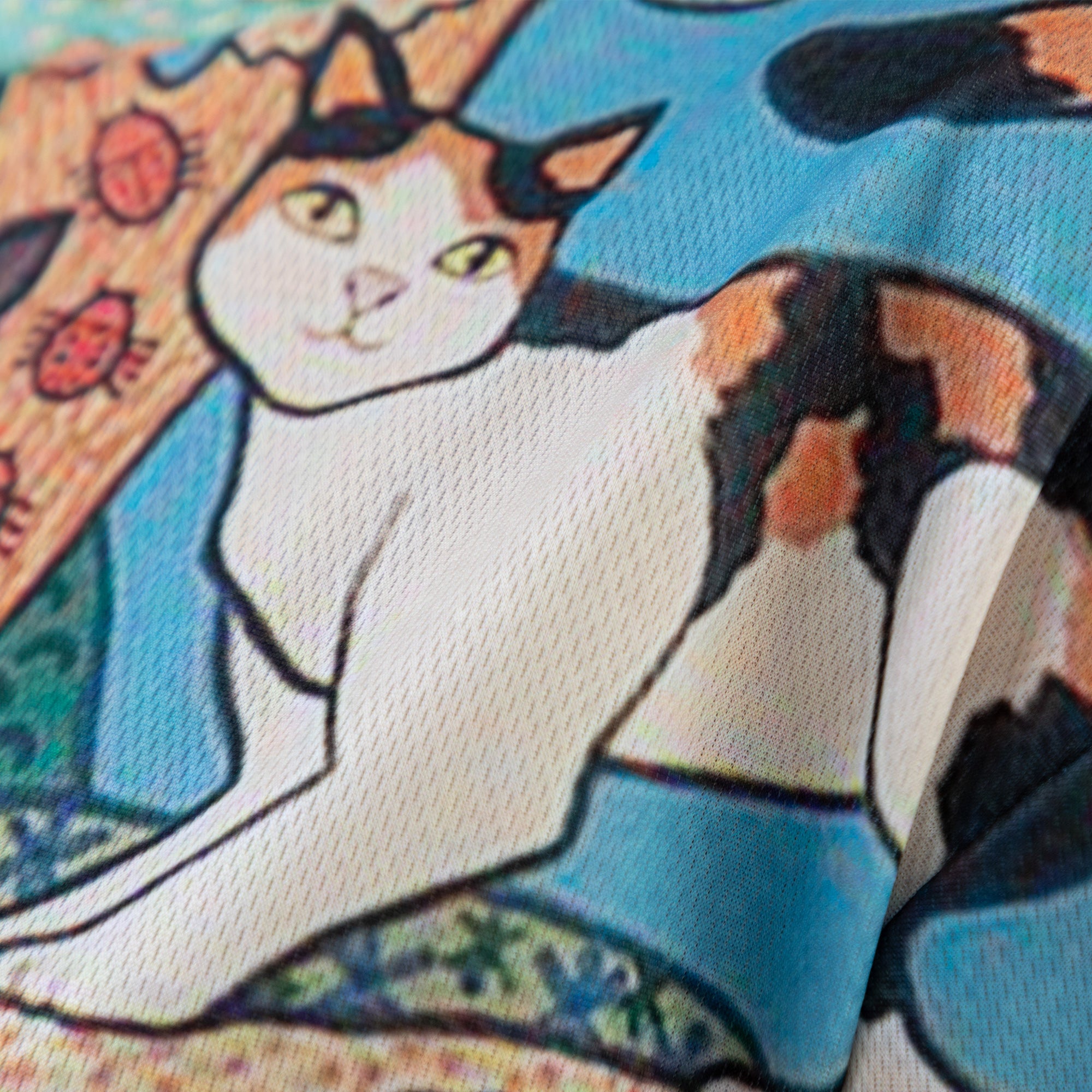 Cat Sublimation Short Sleeve Tee、mySite、camillekostekn