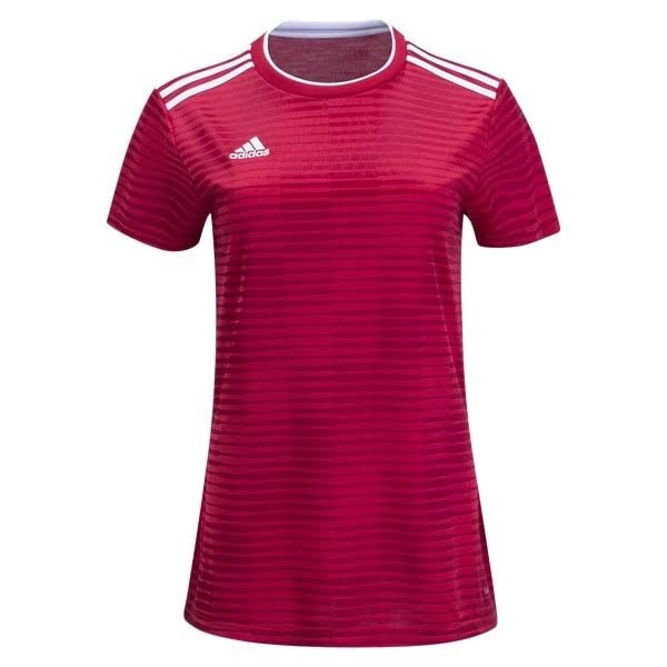 adidas Women's Condivo 18 Jersey Power Red/White、mySite、noshort
