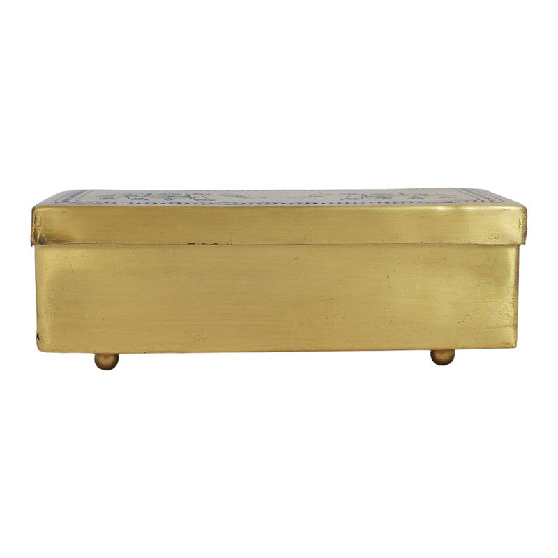 Brass Kunjar Gift Box | Blue & Gold、mySite、camillekostekn
