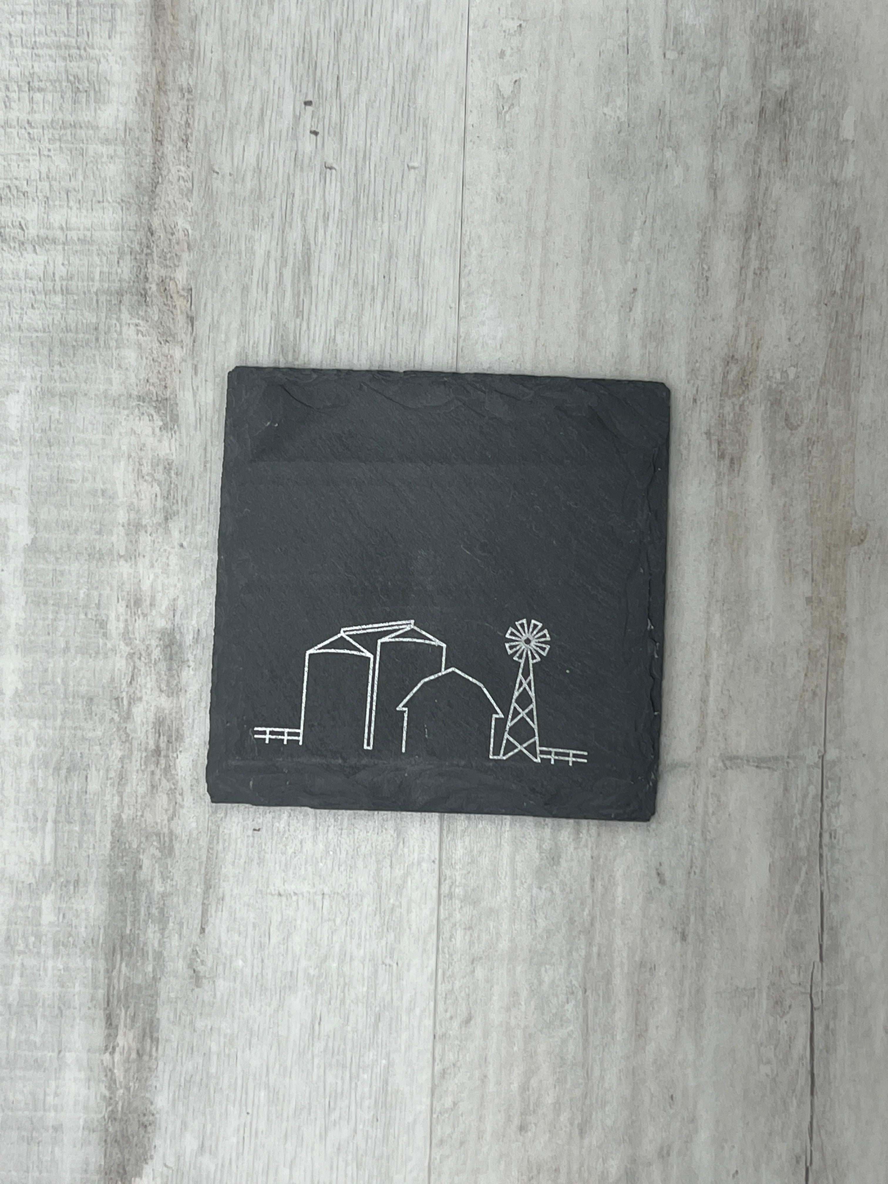 Slate Coaster - Cheers Ink、mySite、garagedoors4me