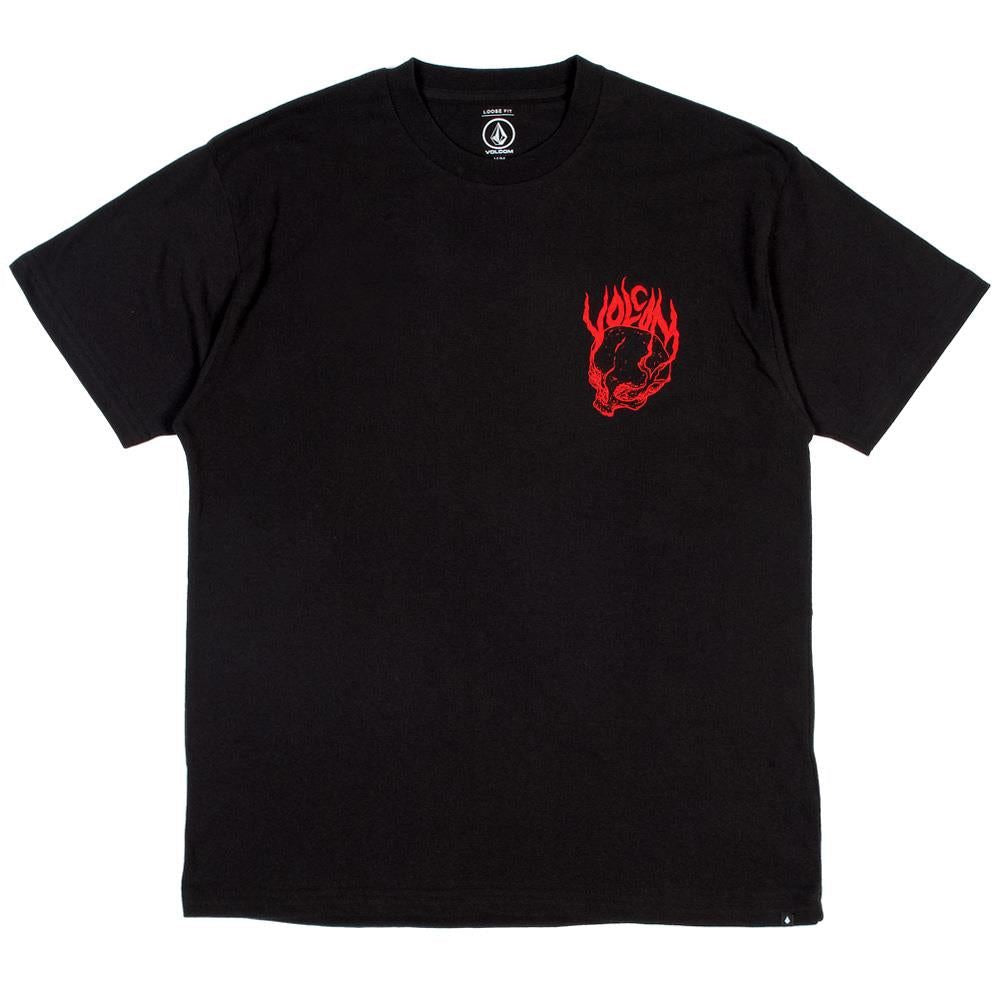  Volcom Tomstone T-Shirt - Black、mySite、merchandisen