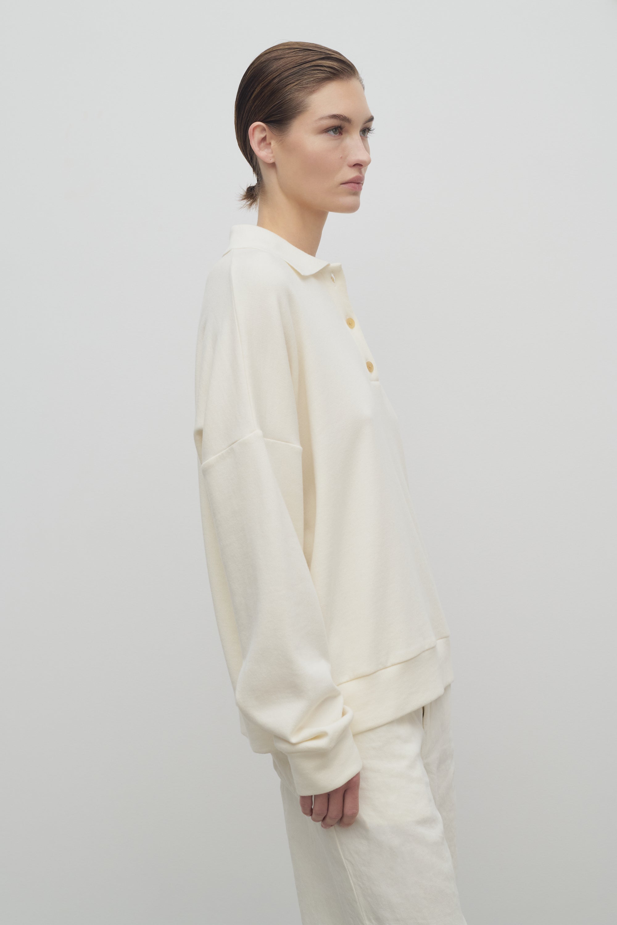Corzas Sweatshirt in Cashmere and Cotton、mySite、aoinhome