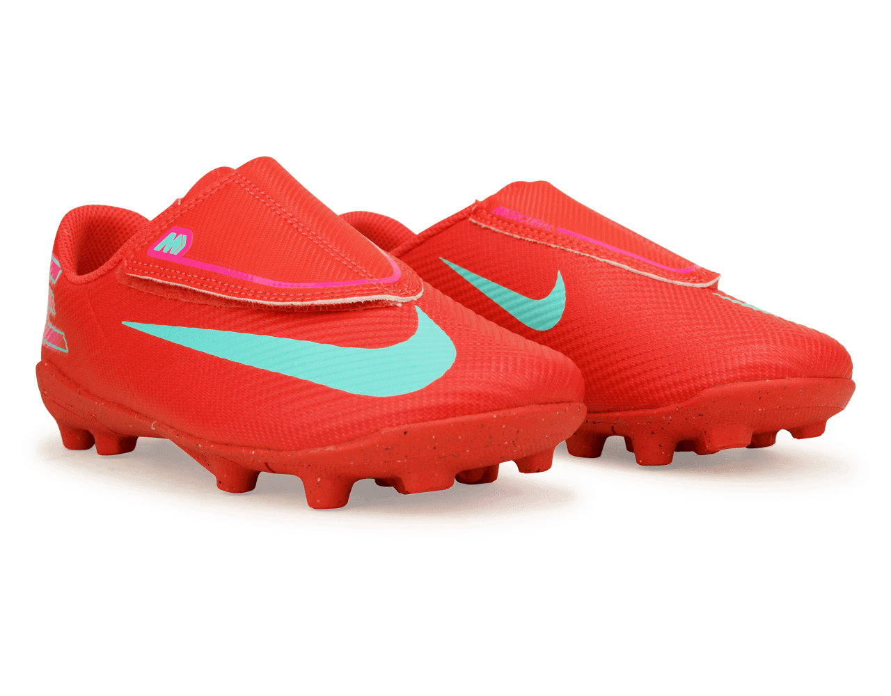 Nike Kids Zoom Mercurial Vapor 16 Club MG PS (V) Ember Glow/Aurora Green、mySite、bottomscart