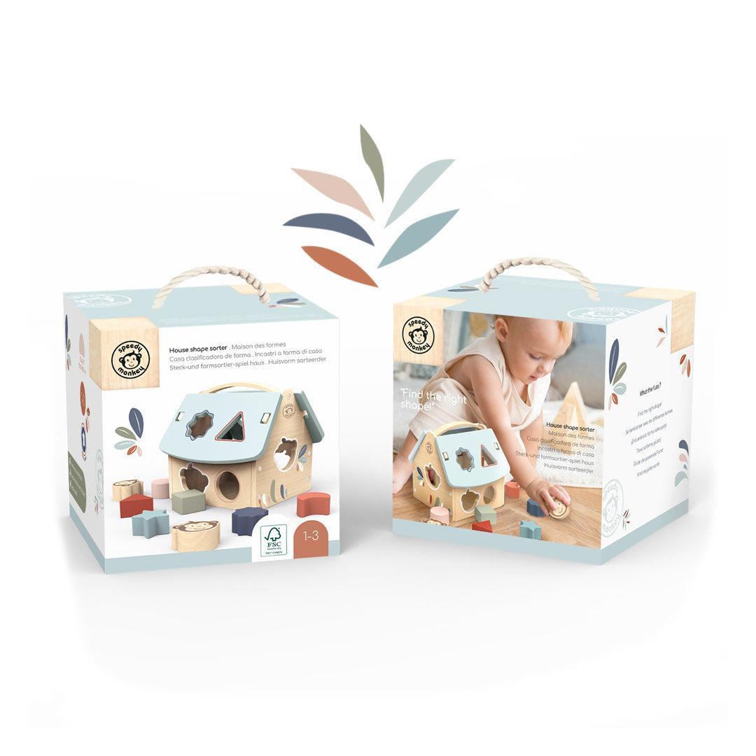  Speedy Monkey House Shape Sorter、mySite、merchandisen