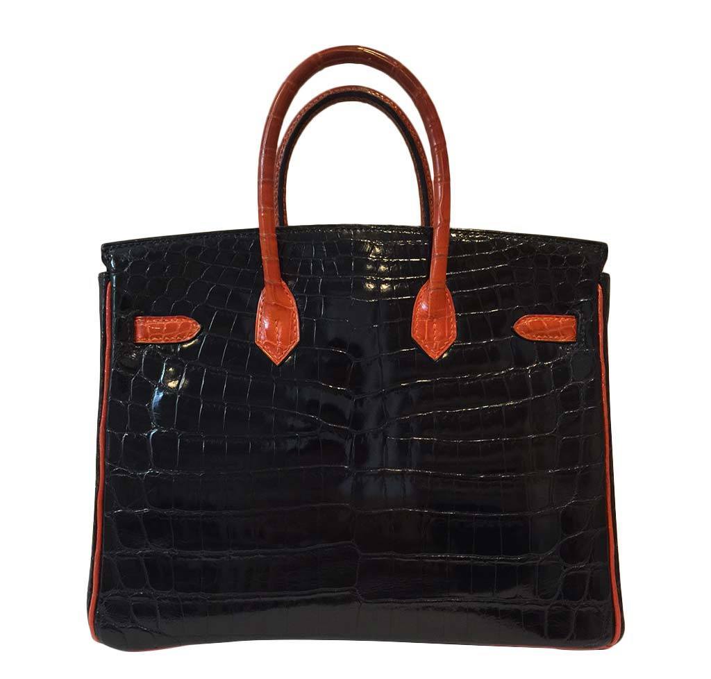 Hermès Bi-Color Birkin Crocodile Bag 25cm、mySite、garminoutage.com