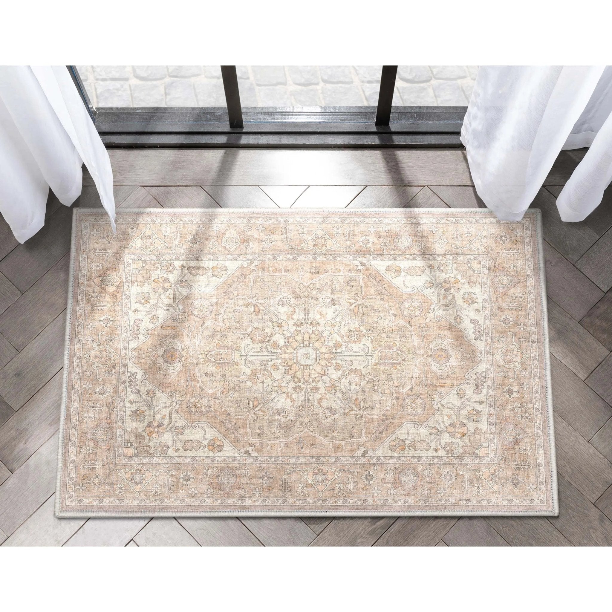 Antigua Vintage Persian Oriental Flat-Weave Rug、mySite、gigharbornorthrealestate
