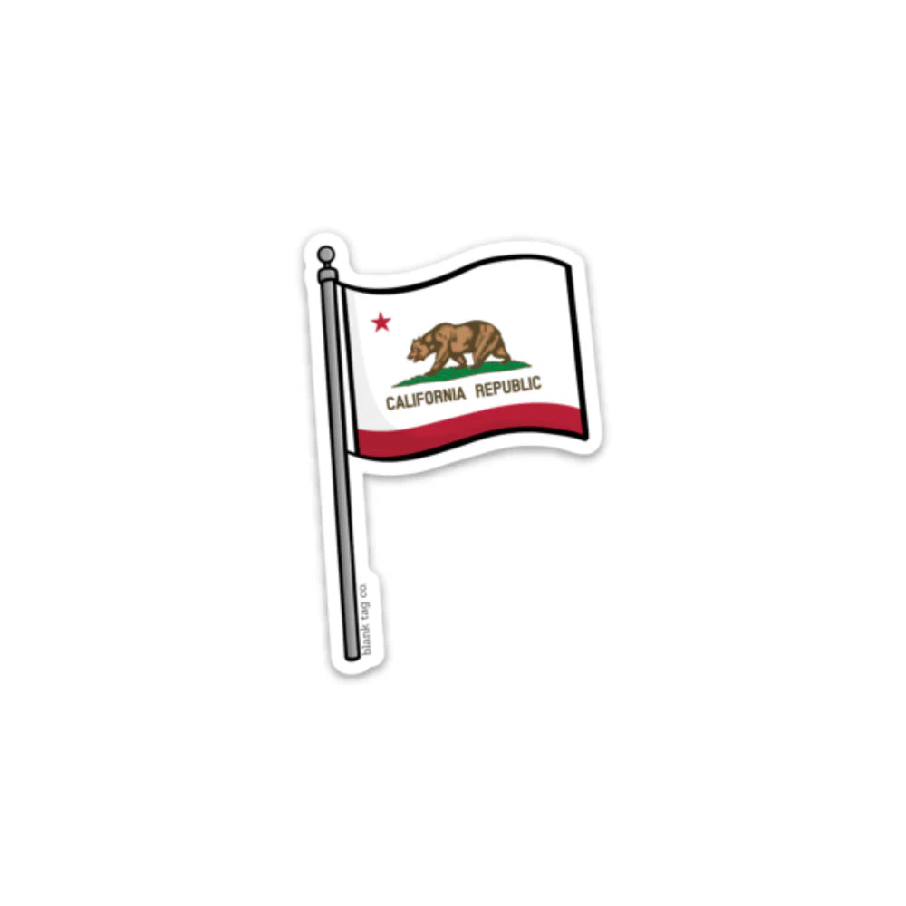 The California Flag Vinyl Sticker Decal、mySite、ghnorth