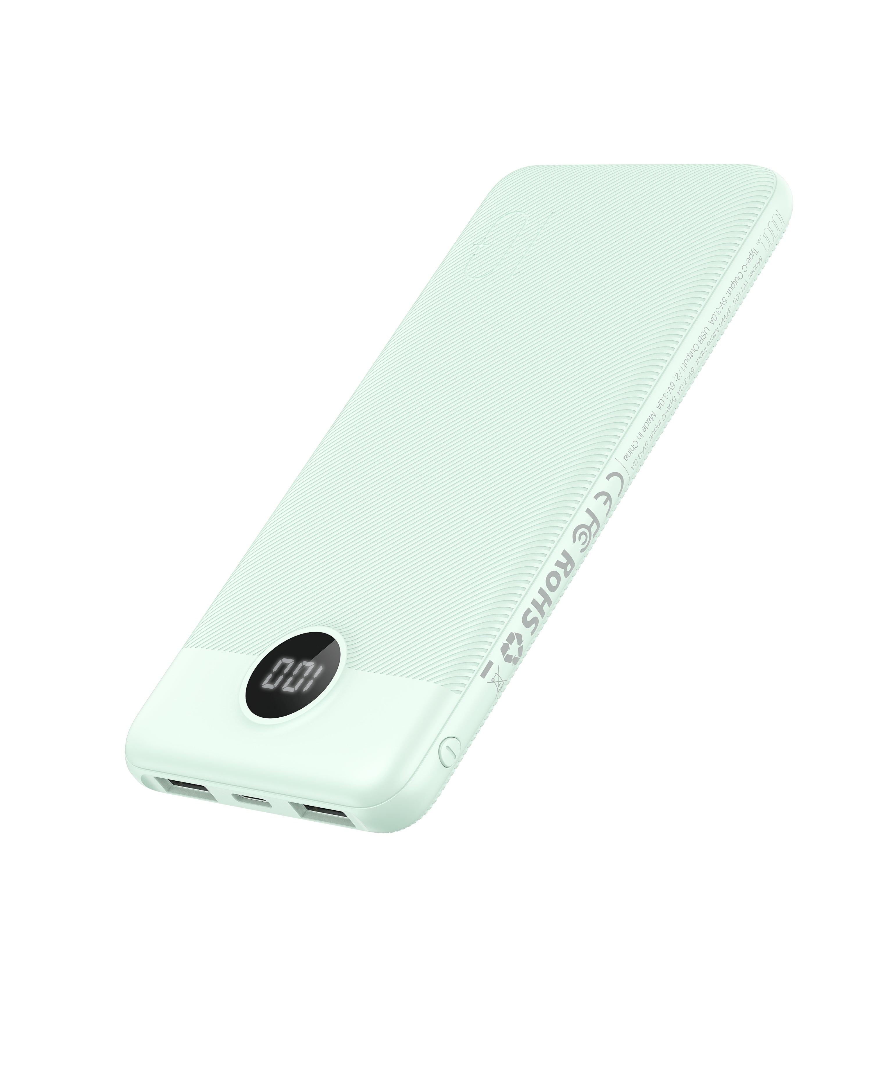 L10 10000mAh Power Bank with Digital Display、mySite、fannypackpong