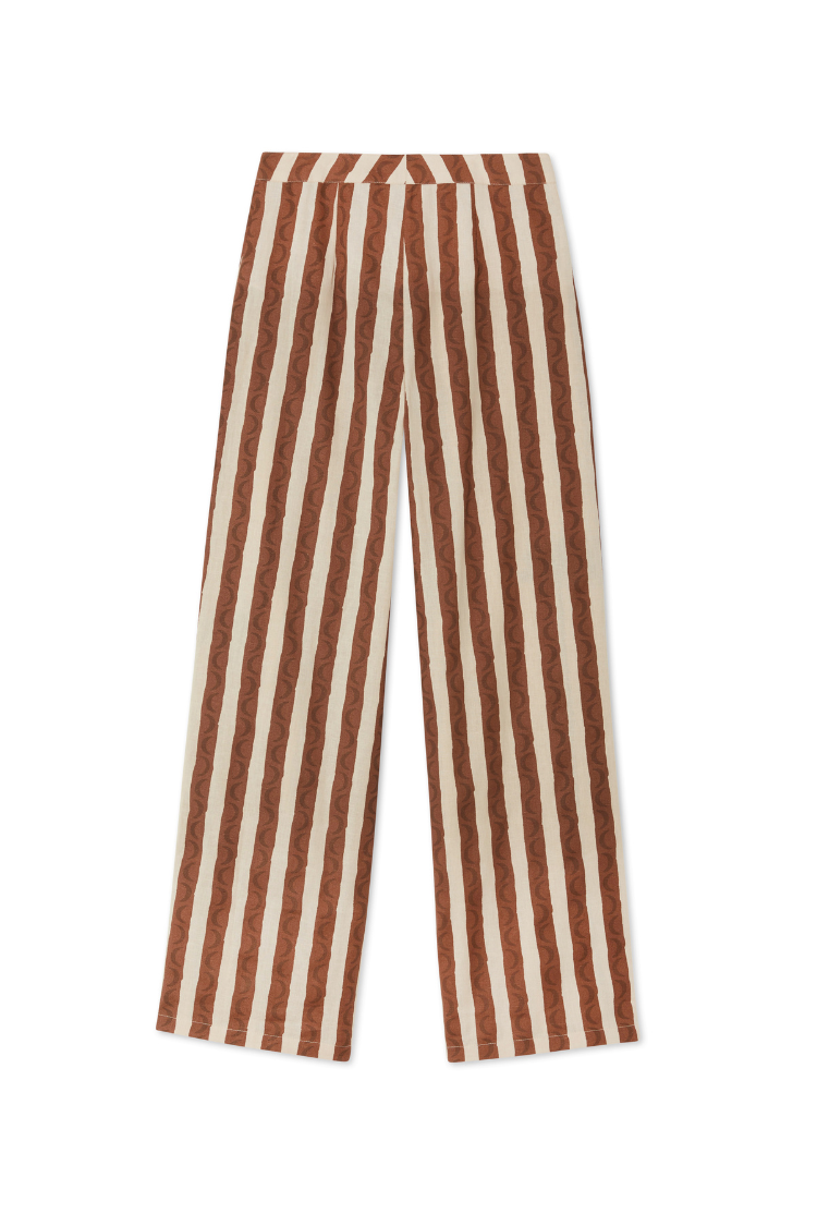 Chocolate Stripe Trousers、mySite、solidvoid