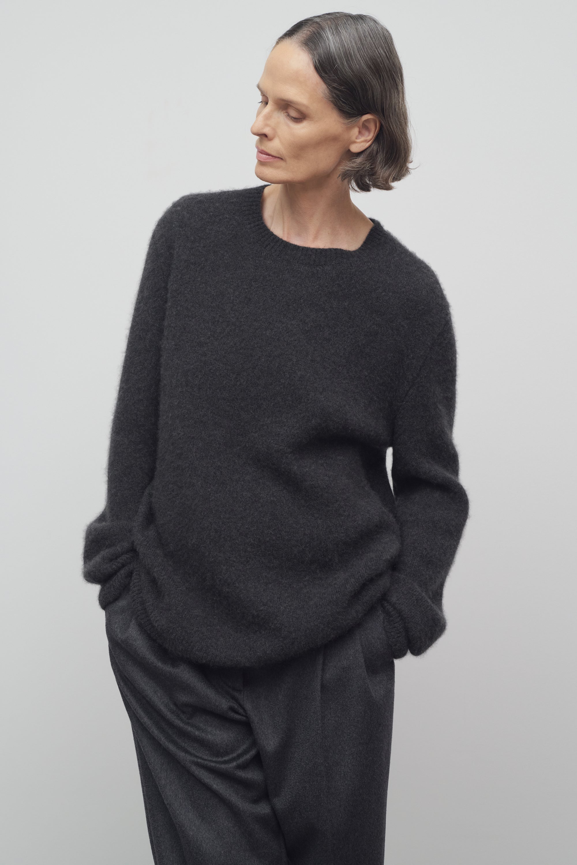 Idea Sweater in Cashmere and Silk、mySite、aoinhome