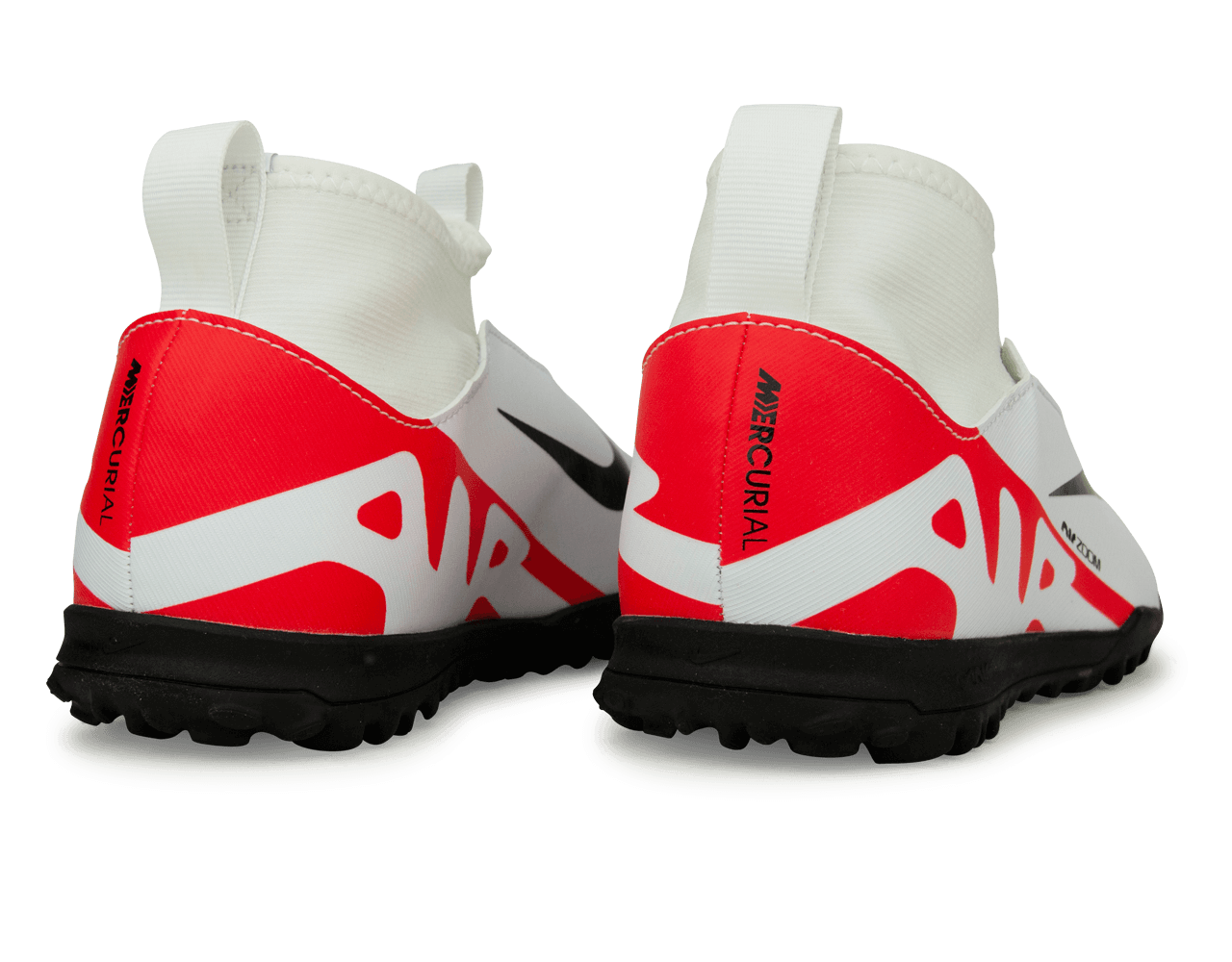 Nike Kids Zoom Mercurial Superfly 9 Academy TF White/Red、mySite、bottomscart
