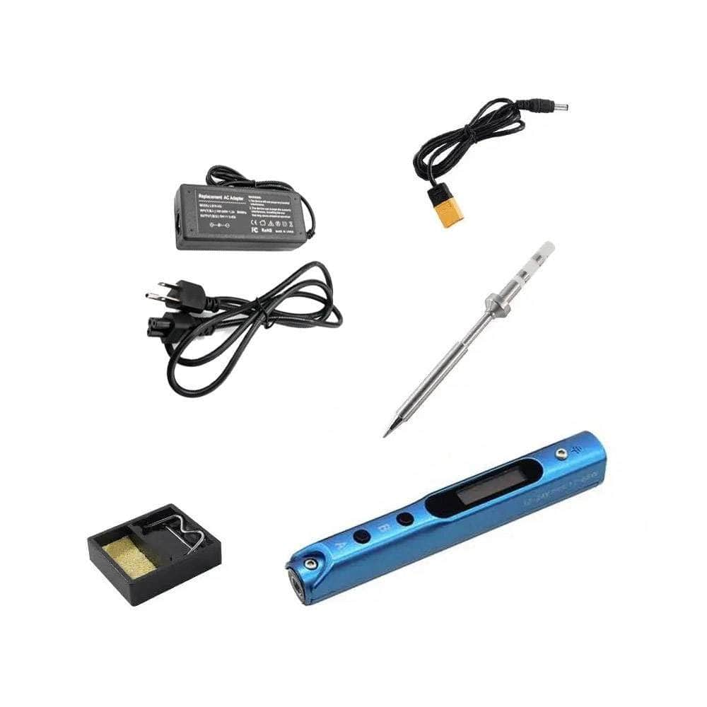  SEQURE Mini SQ-001 65W Digital OLED Soldering Iron w/ 19V Power Supply - TS-B2、mySite、merchandisen