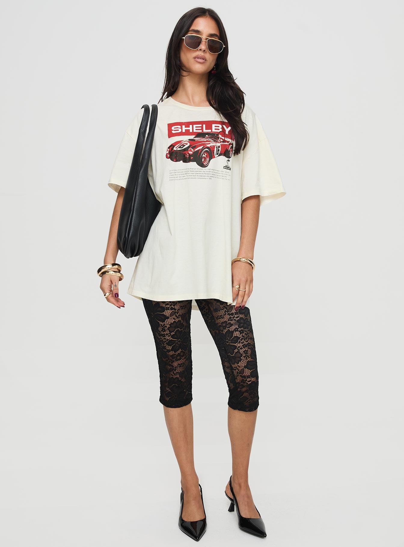 Soto Lace Capris Black、mySite、solidvoid