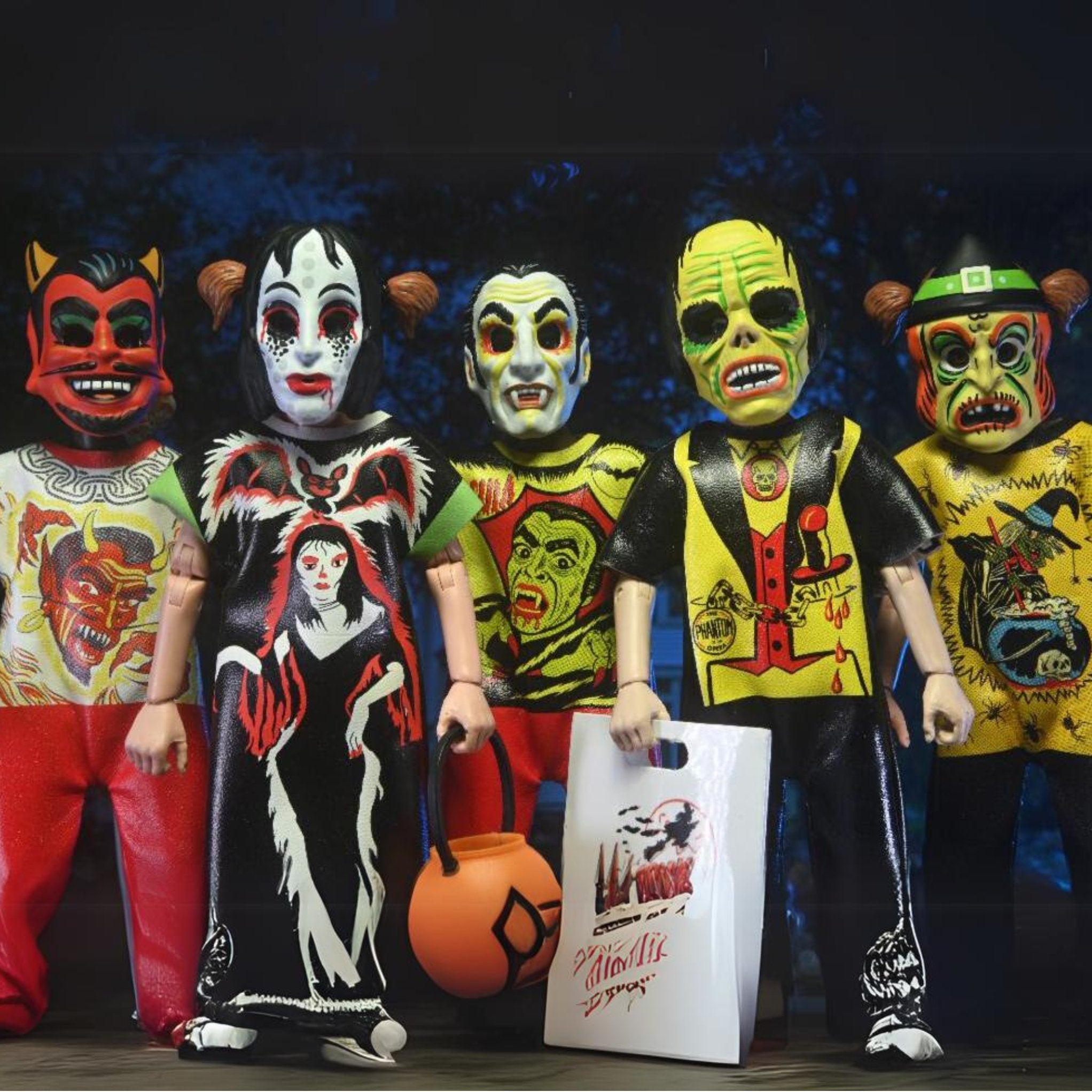 NECA Ben Cooper Costumes Series 2 Set of 5 (6 Clothed Figures)、mySite、hgirdovlk