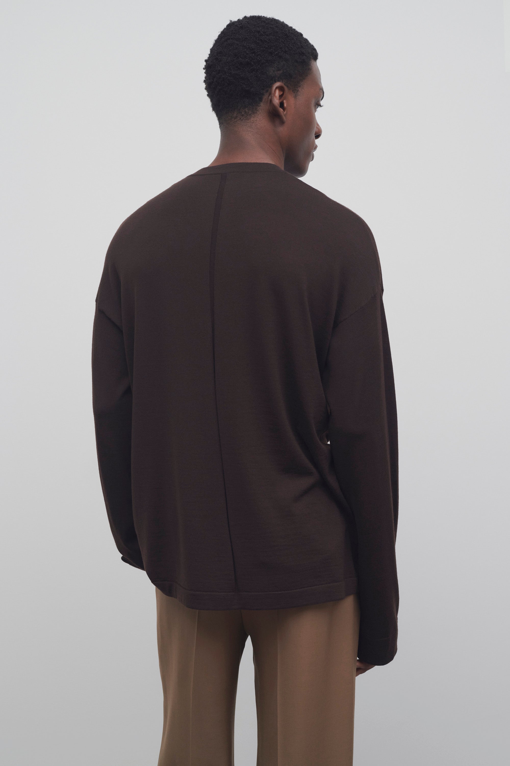 Belfast Top in Virgin Wool、mySite、aoinhome