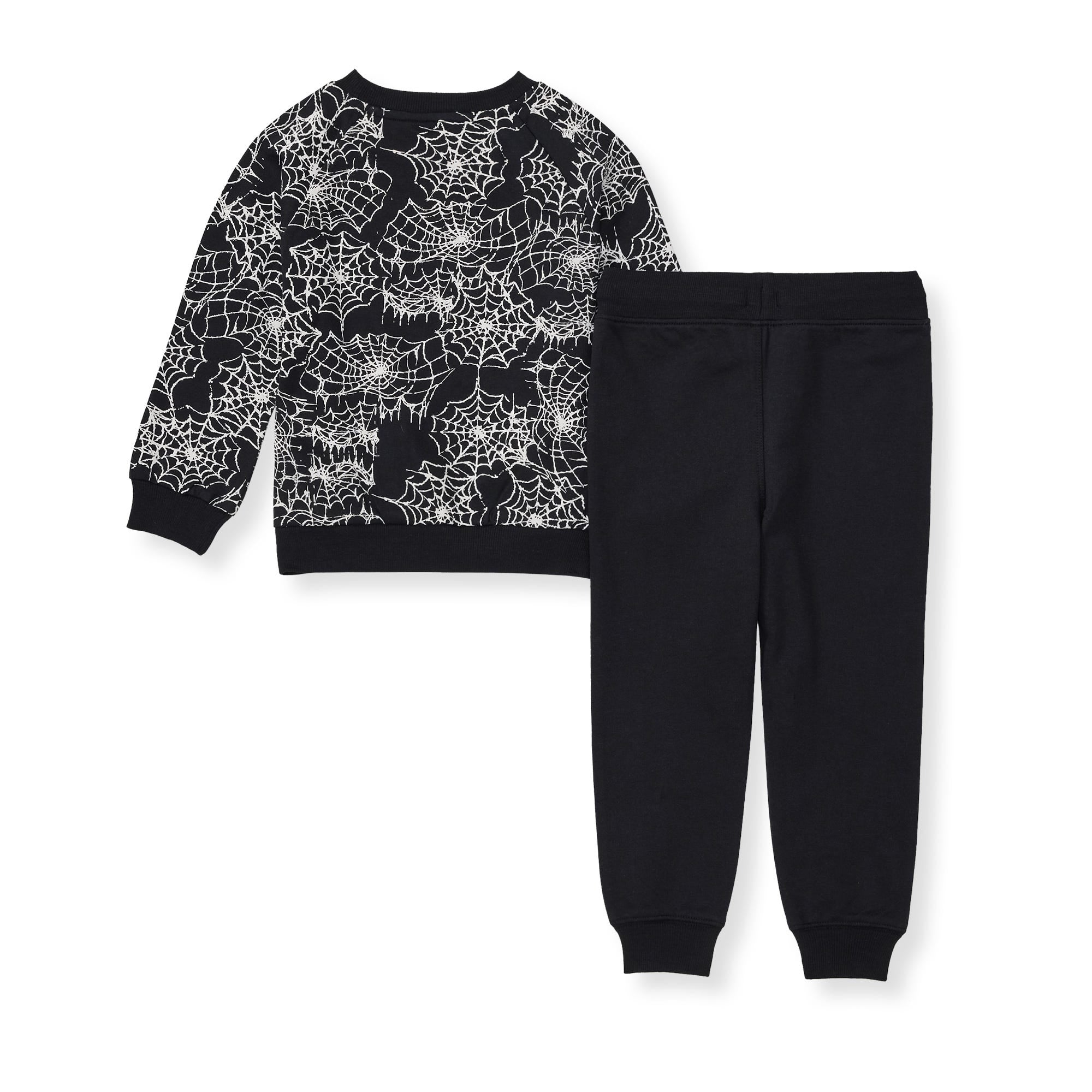 Spiderwebs Organic Boy Shirt and Pants Set、mySite、g9winljtr