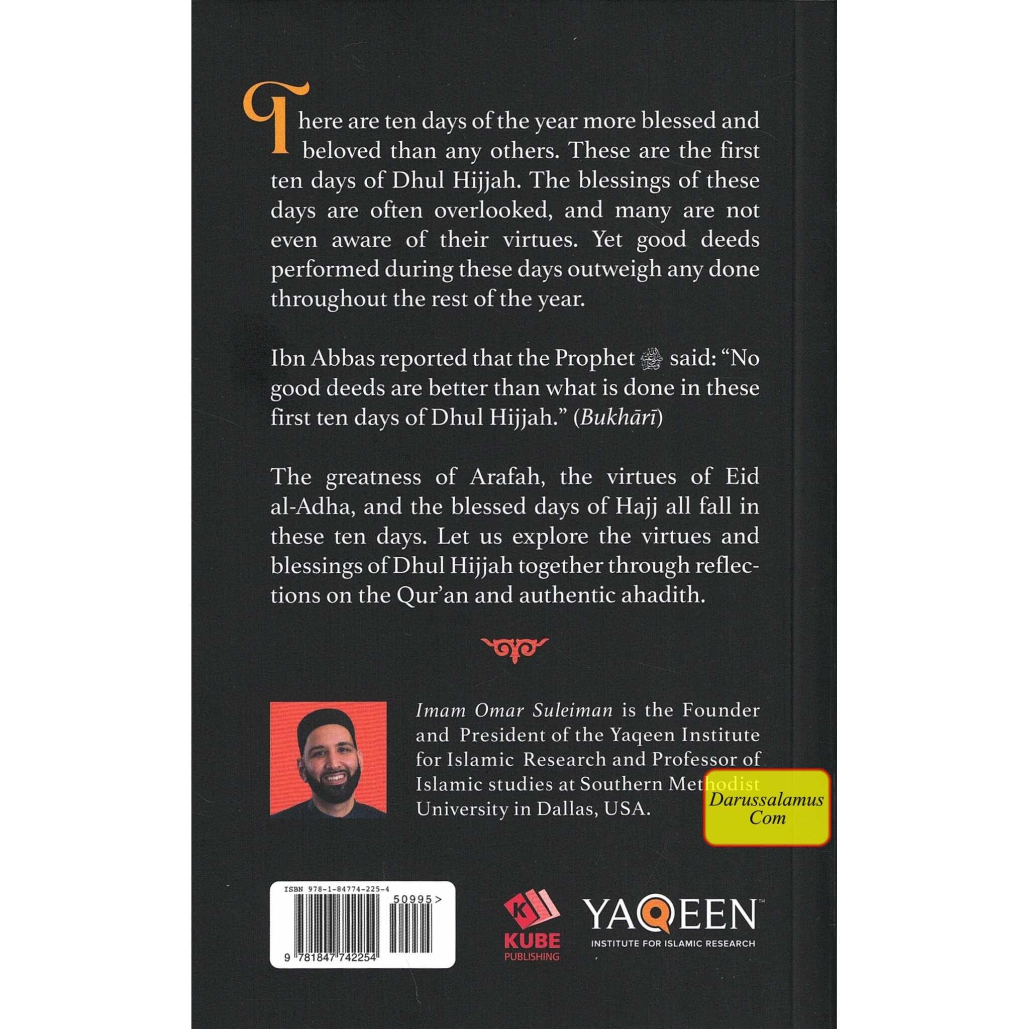 The Virtues of Dhul Hijjah by Omar Suleiman、mySite、topwebapps